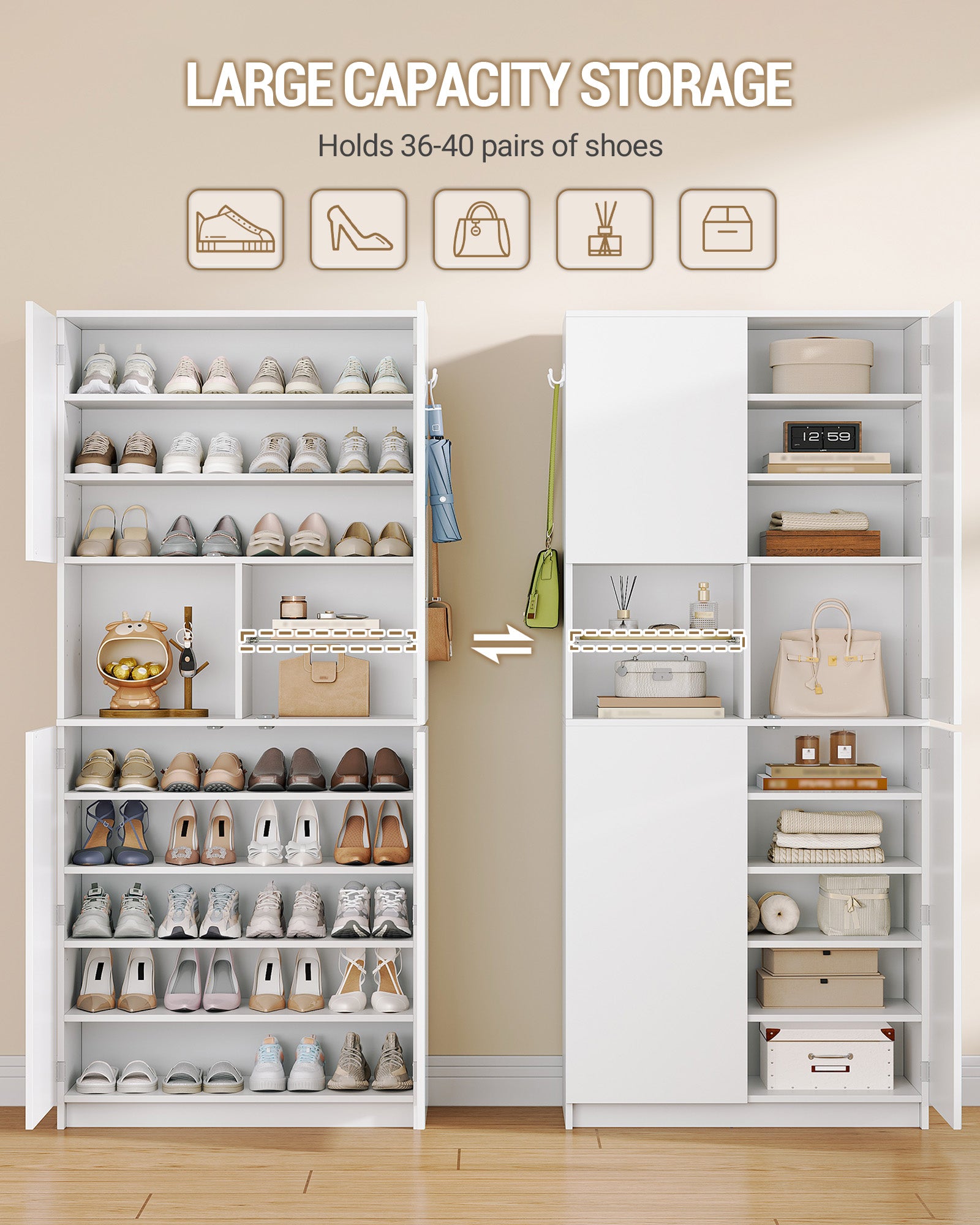 hzuaneri-schuhschrank-wei-spiegel-hoch-80x180-f-r-40-paare image 6