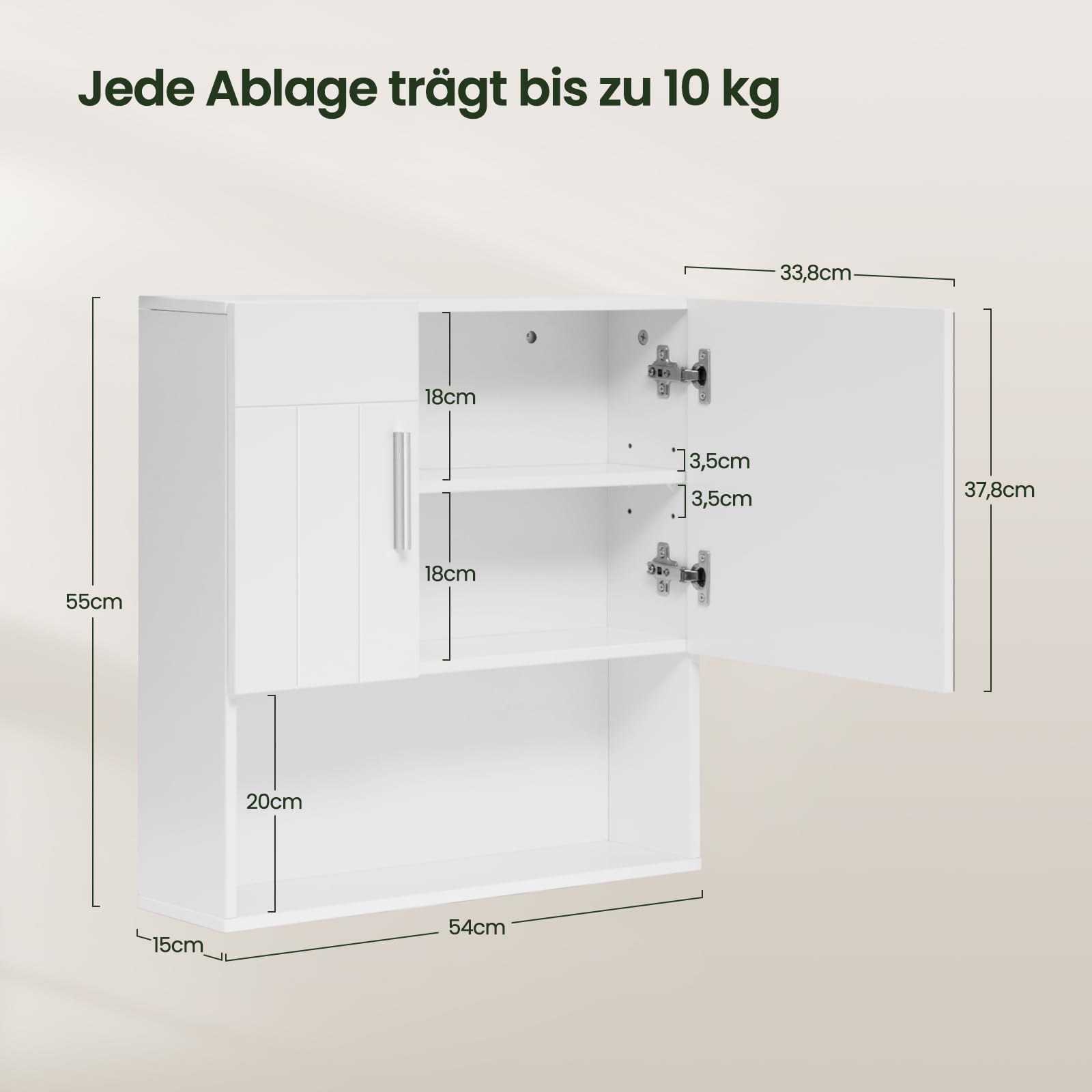 eugad-spiegelschrank-wei-54x55x15cm-mit-5-f-chern image 3