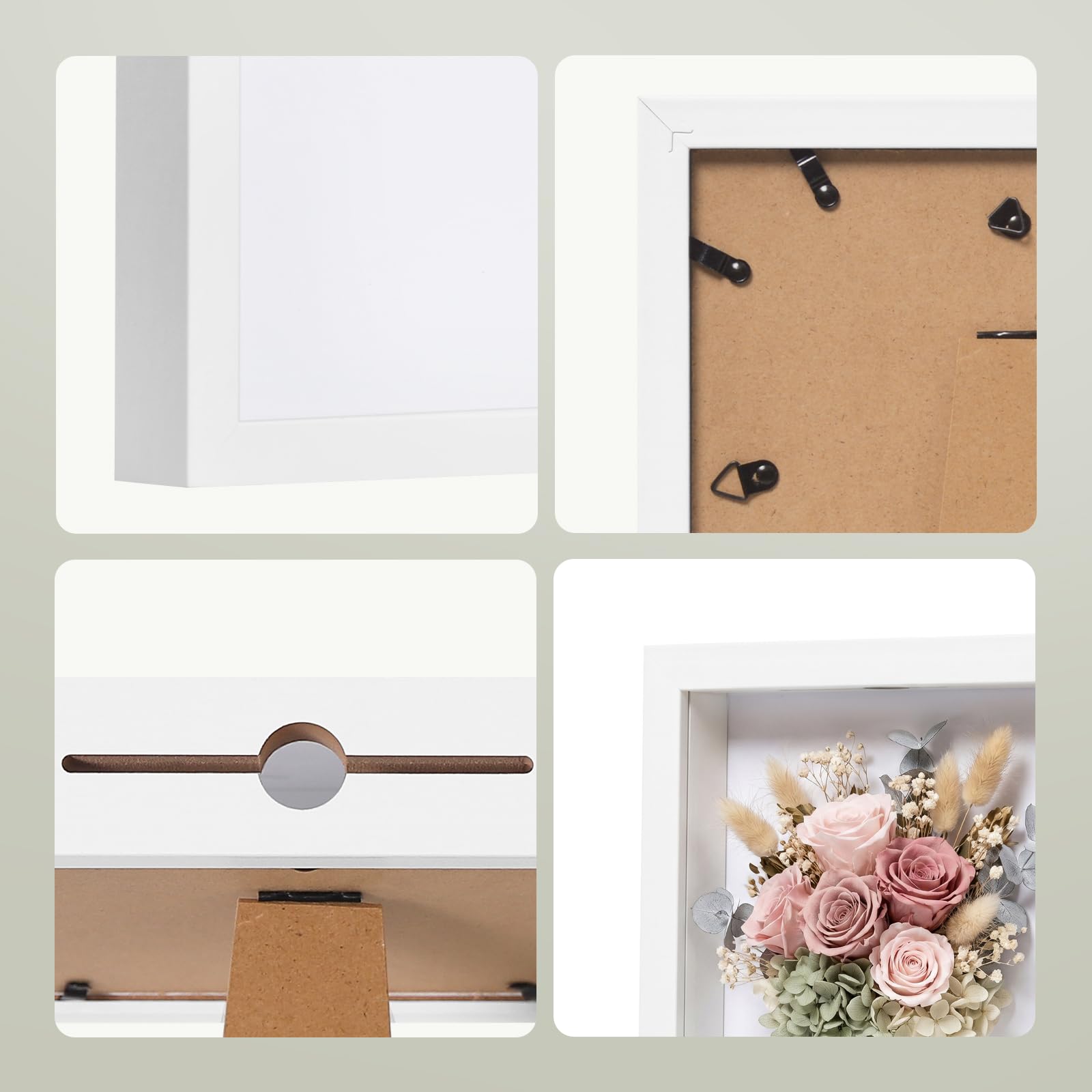 eugad-wohnaccessoires-3d-bilderrahmen-22x22cm-1er-set image 6
