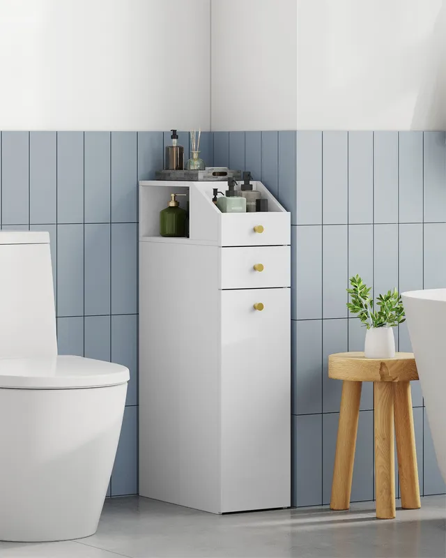 hzuaneri-bathroom-badschrank-schmal-wei-40x20x80-bc22003x-rollen image 1
