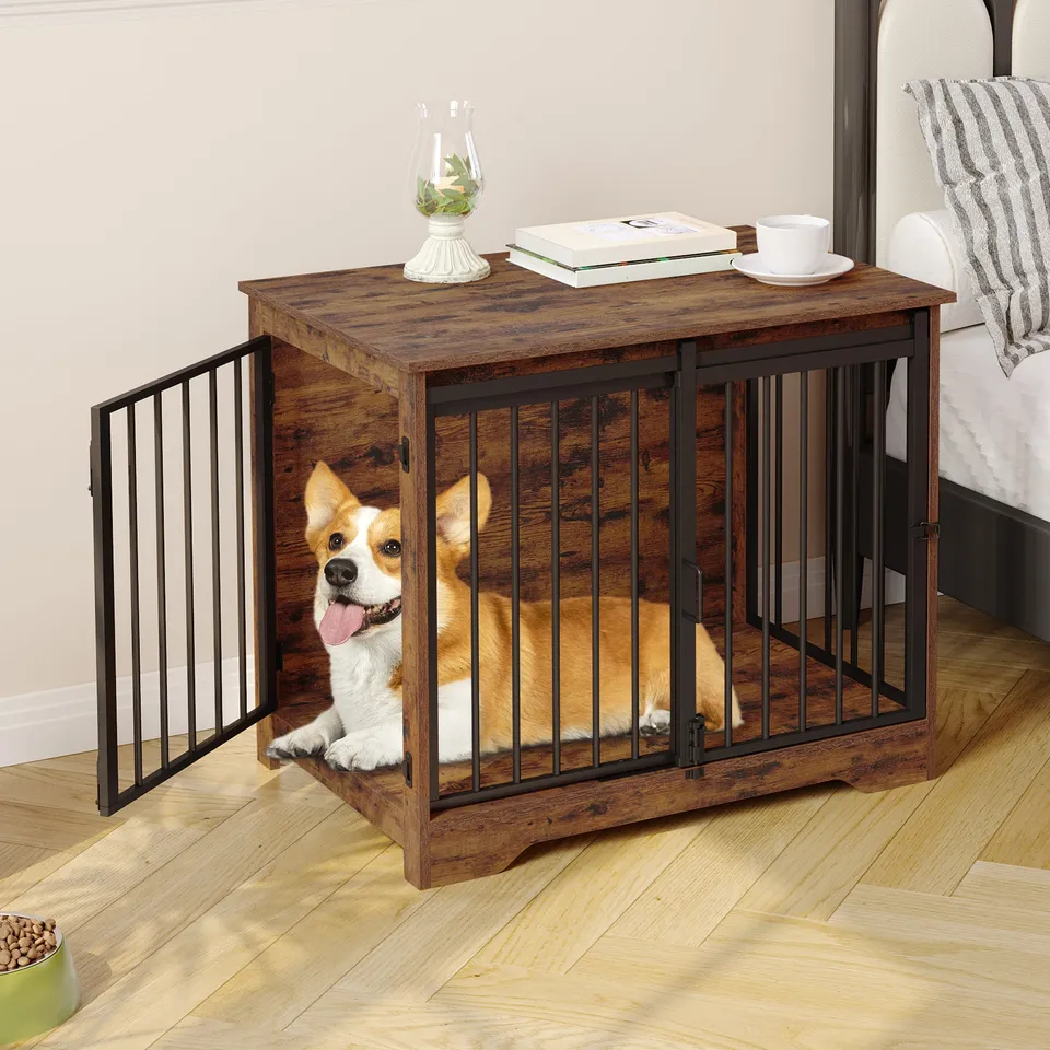 hzuaneri-pet-dfc83601b-hundebox-holz-vintage-braun-81-cm image 1