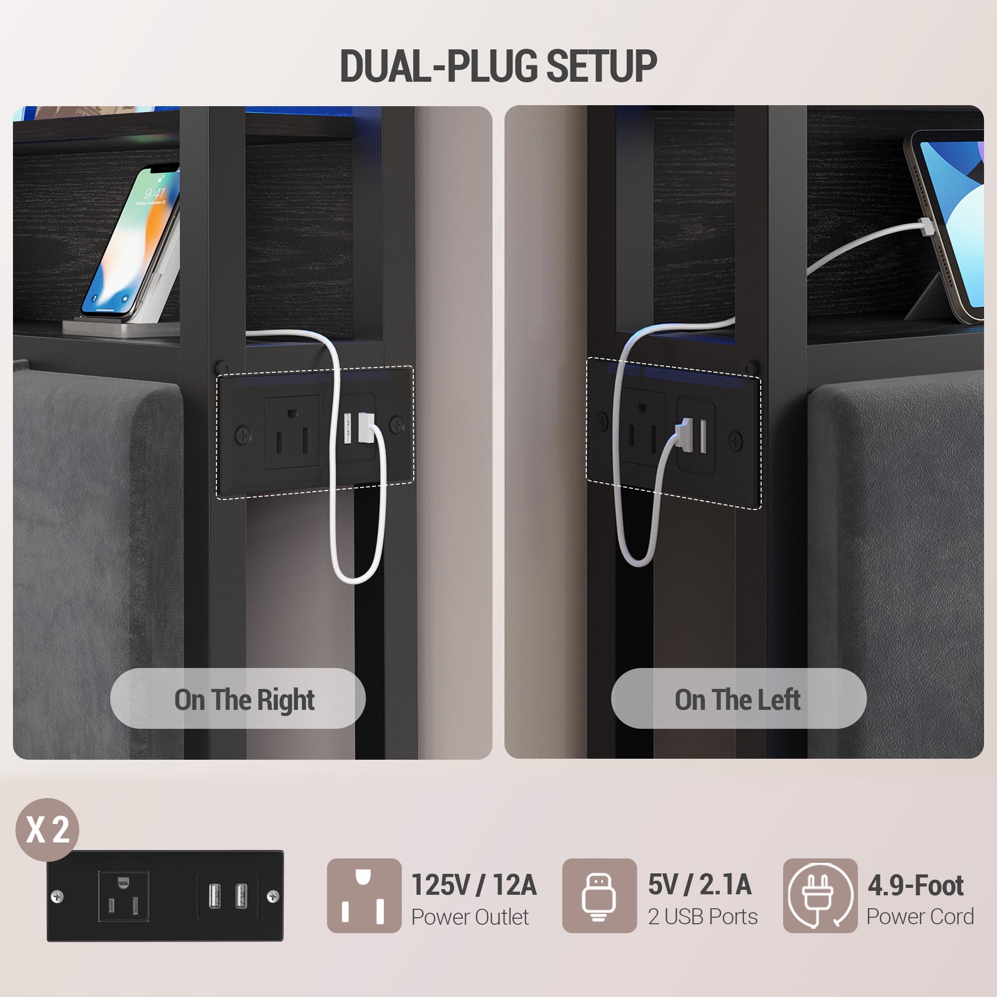 hzuaneri-bedroom-kopfteil-full-size-wei-gold-led-usb-stauraum image 4