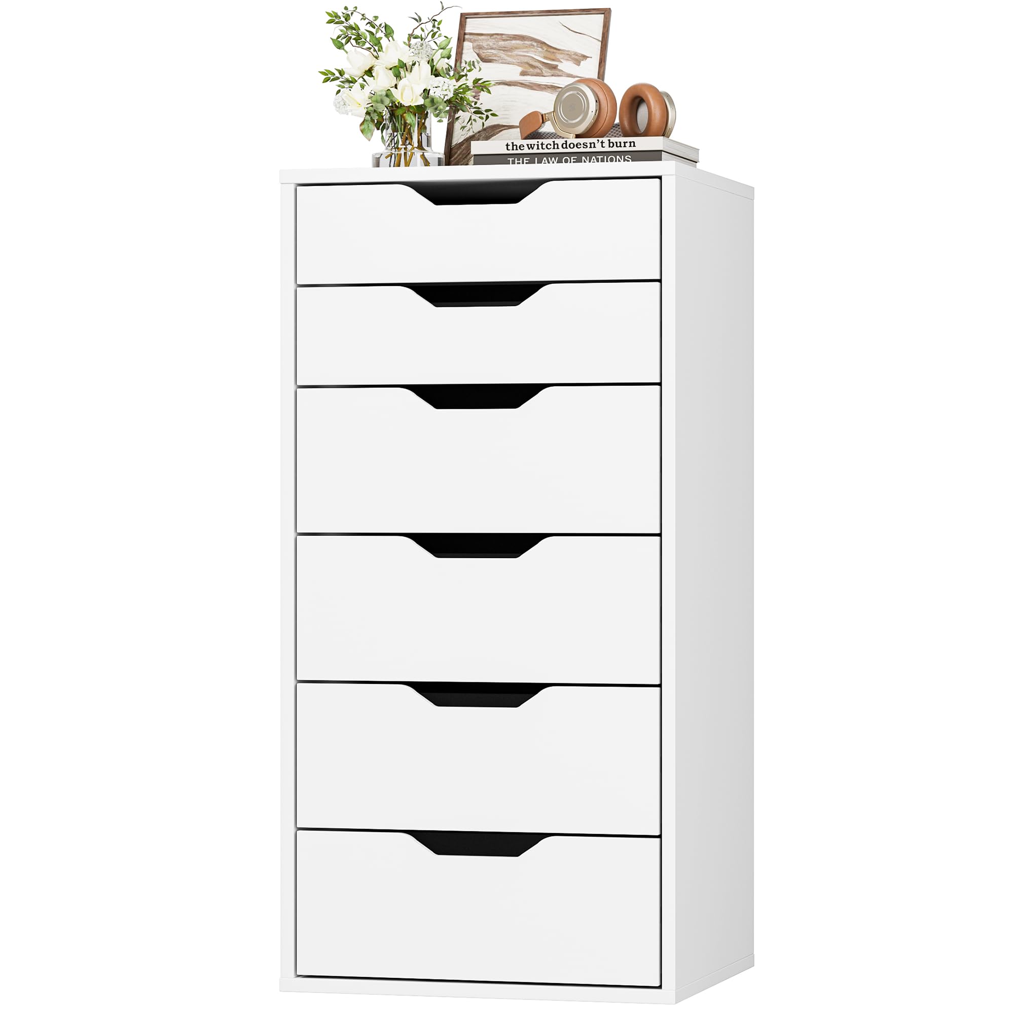 forehill-kommode-wei-45x40x90-5-cm-6-schubladen image 1