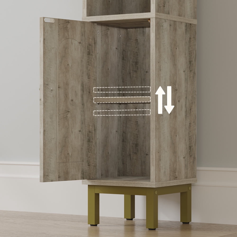 hzuaneri-bathroom-badschrank-schmal-greige-mit-t-r-83-cm image 8