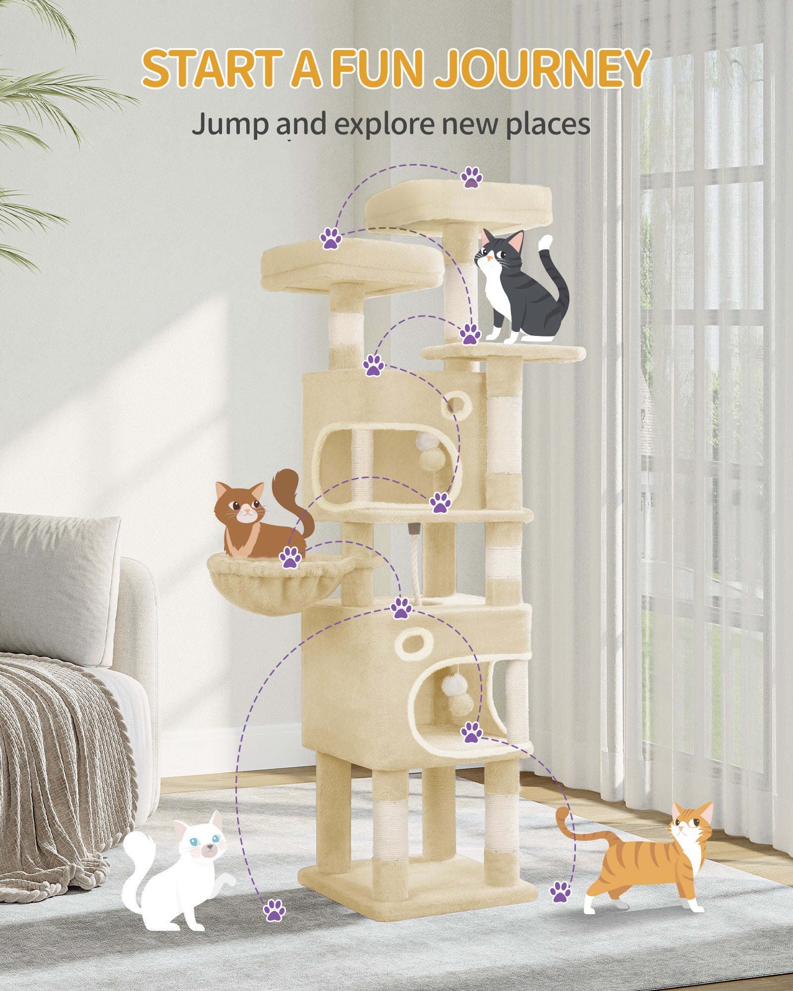 hzuaneri-kratzbaum-159-cm-beige-katzenbaum-8-sisalst-mme image 4