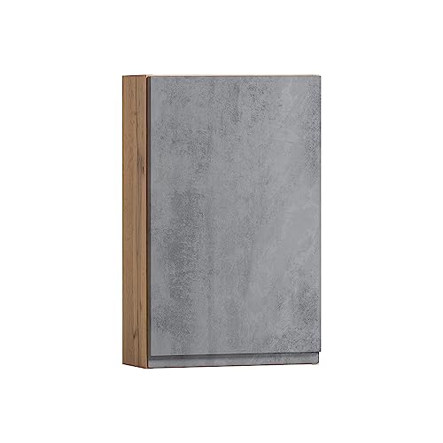 lomadox-badezimmer-h-ngeschrank-40cm-wotan-eiche-beton-grifflos image 8