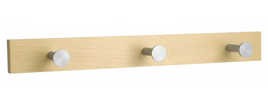 j-rgen-schwerter-haken-mehr-hakenleiste-3-scheibenhaken-ahorn image 1