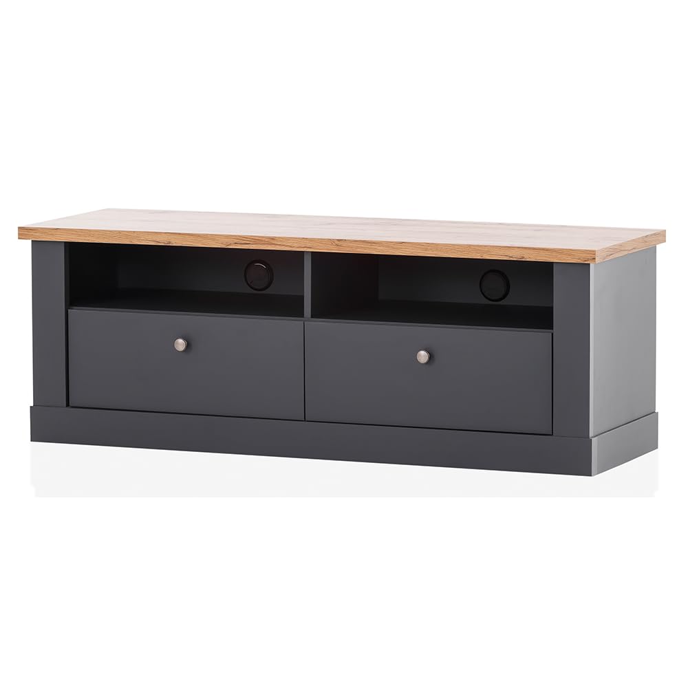 lomadox-wohnzimmer-wohnwand-eiche-anthrazit-mit-beleuchtung-242-cm image 4