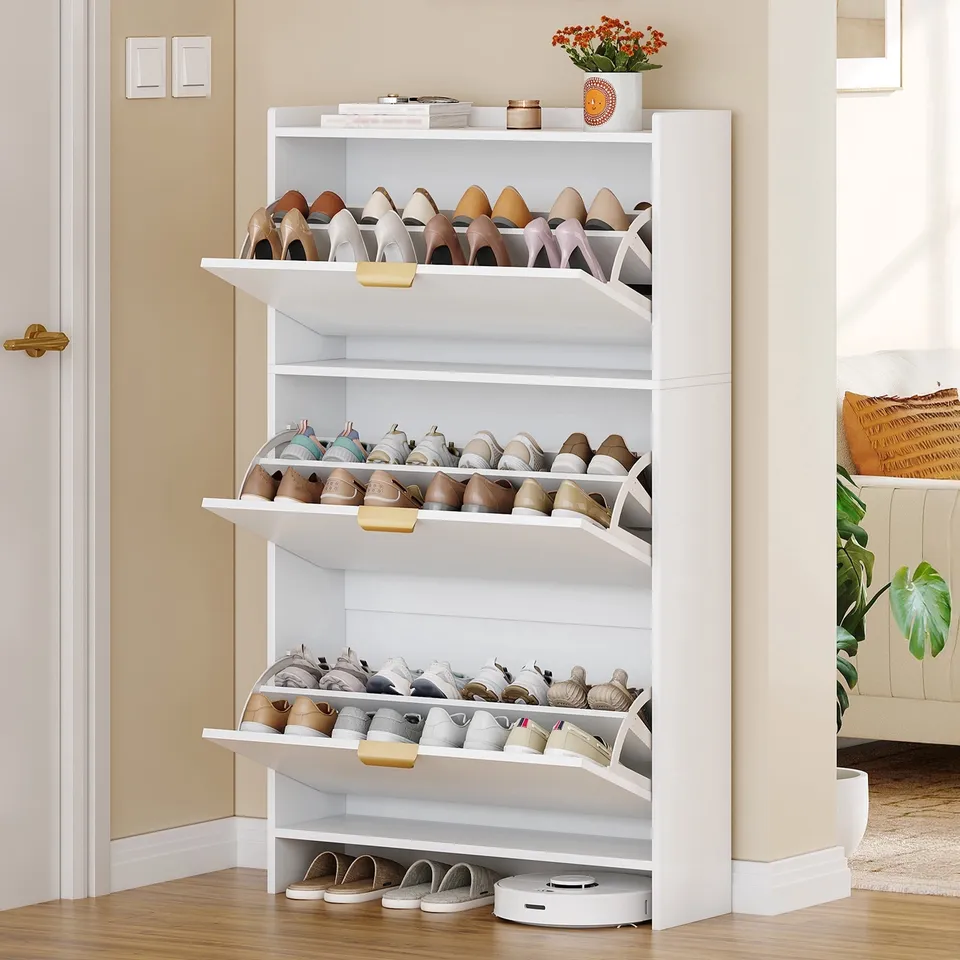 hzuaneri-living-room-schuhschrank-wei-3-klappen-24-paare image 1