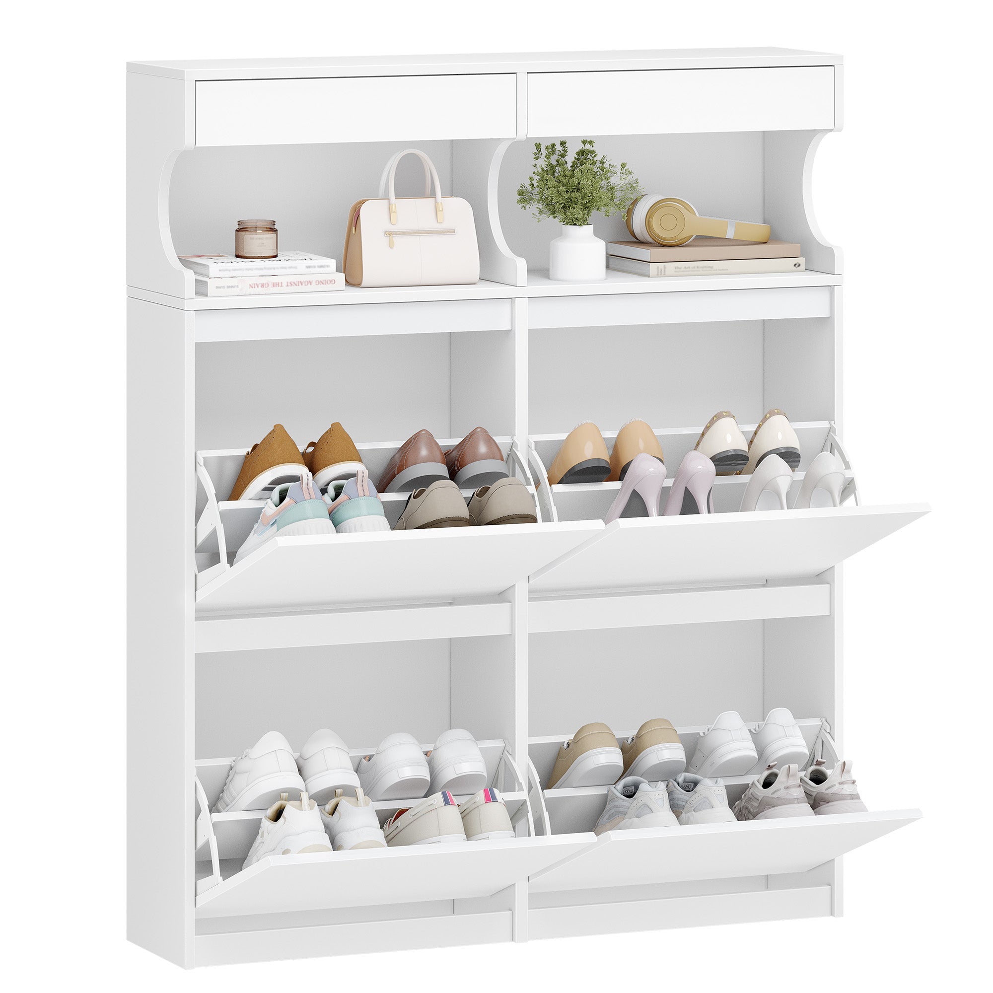 hzuaneri-living-room-sr56703x-schuhschrank-wei-100-cm-20-paare image 2