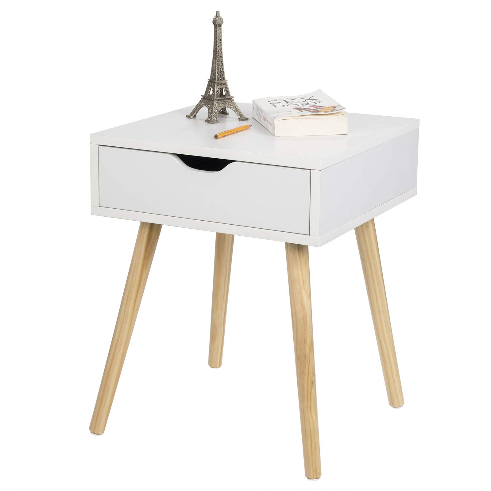 eugad-0076zz-nachttisch-wei-beistelltisch-schublade-40x40x50cm image 4