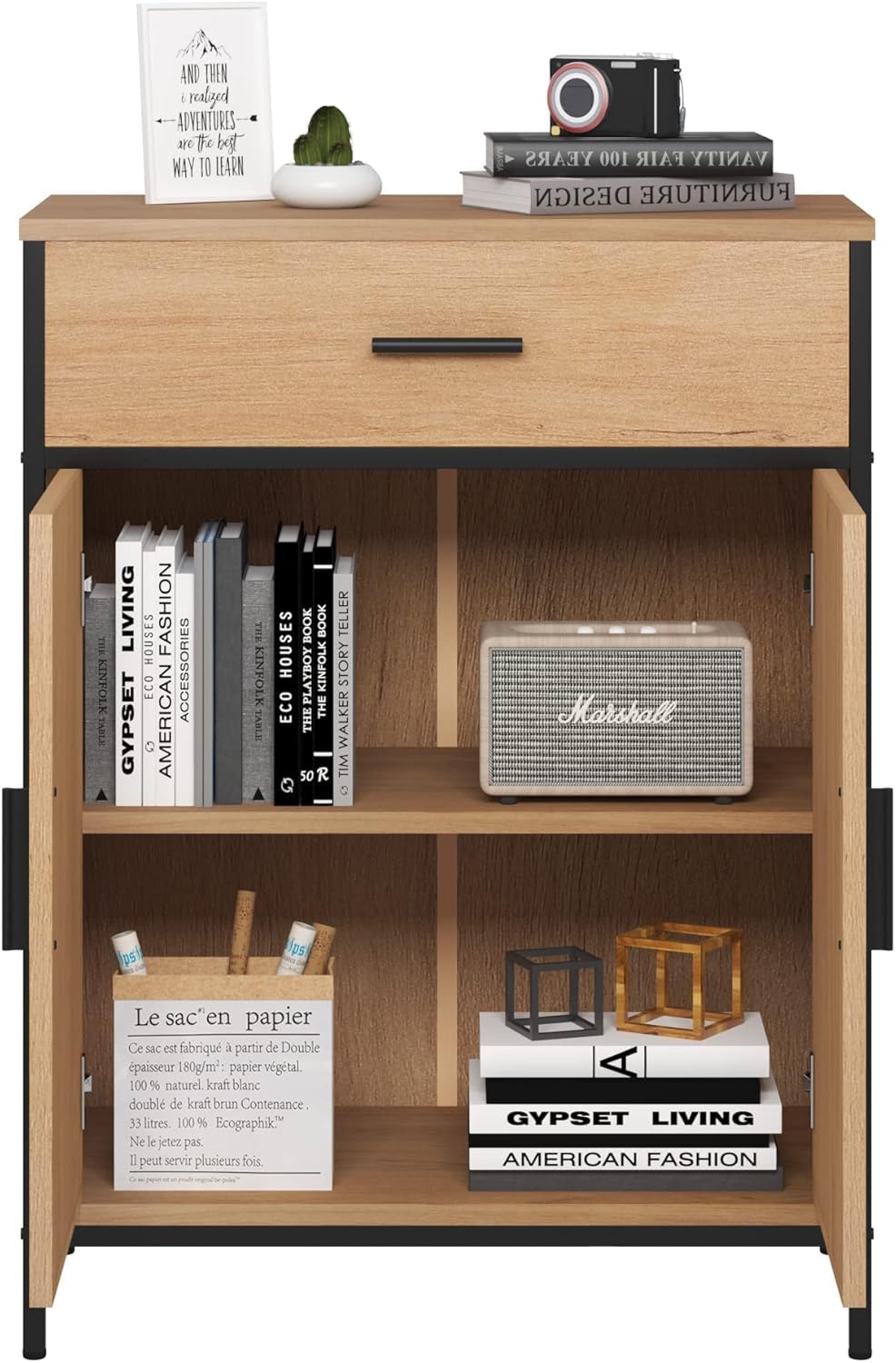 eugad-badm-bel-set-eiche-badschrank-mit-spiegel-schublade image 7