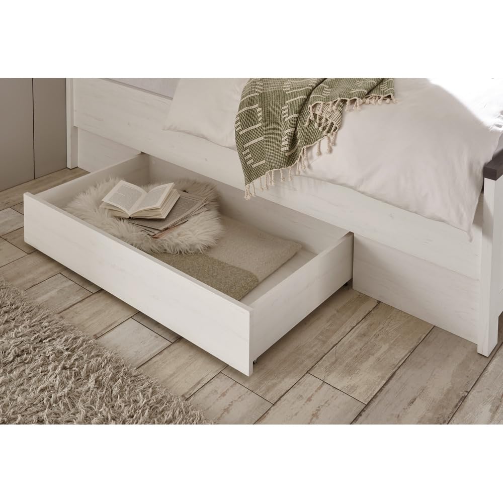 lomadox-schlafen-bettset-140x200-pinie-wei-mit-schubkasten image 5