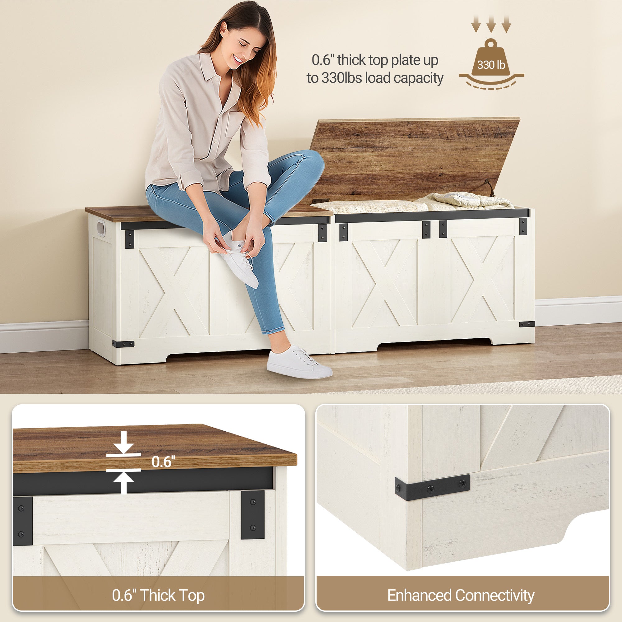 hzuaneri-living-room-schuhbank-150cm-wei-braun-sitztruhe image 7