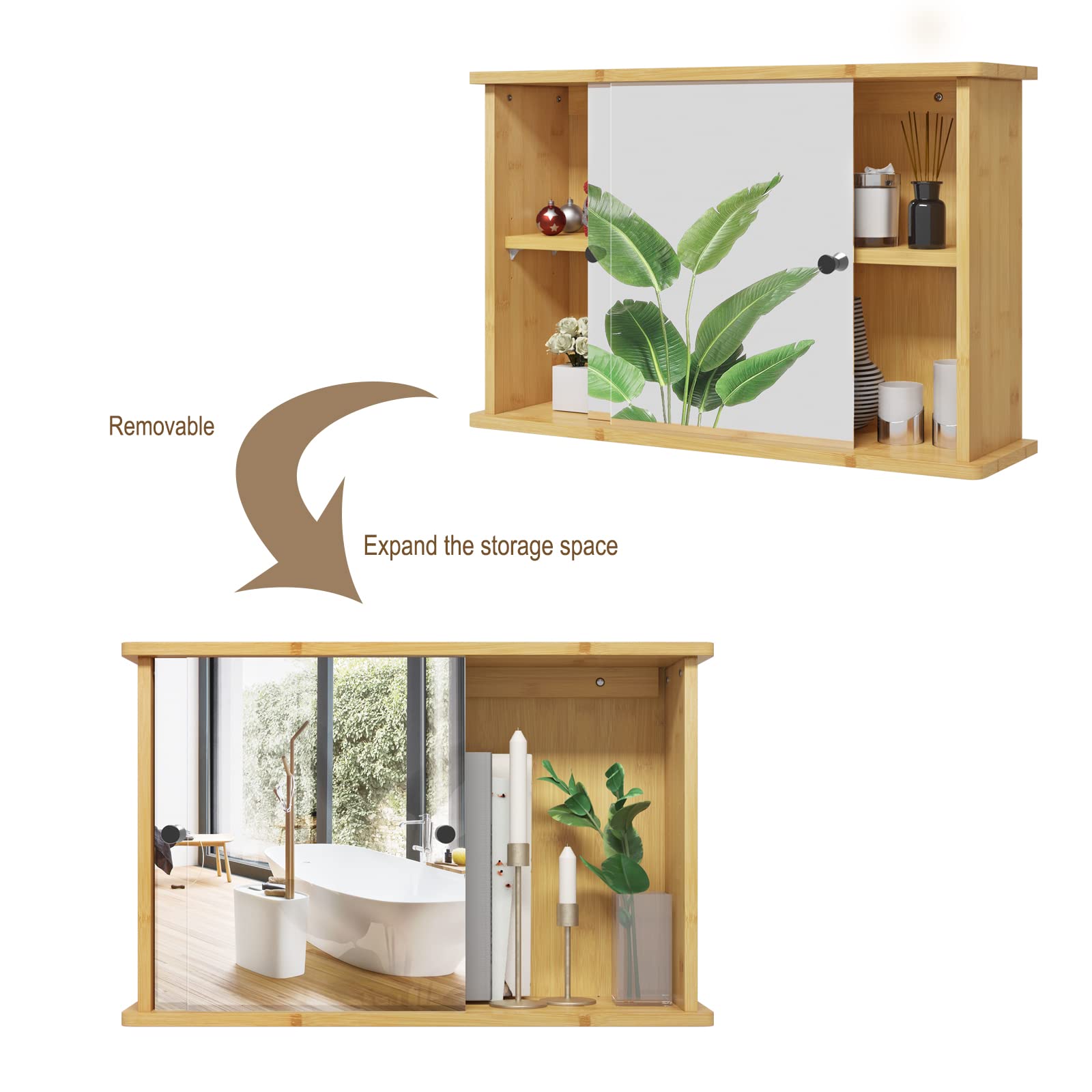 eugad-spiegelschrank-bad-bambus-55-cm-schiebet-ren image 6