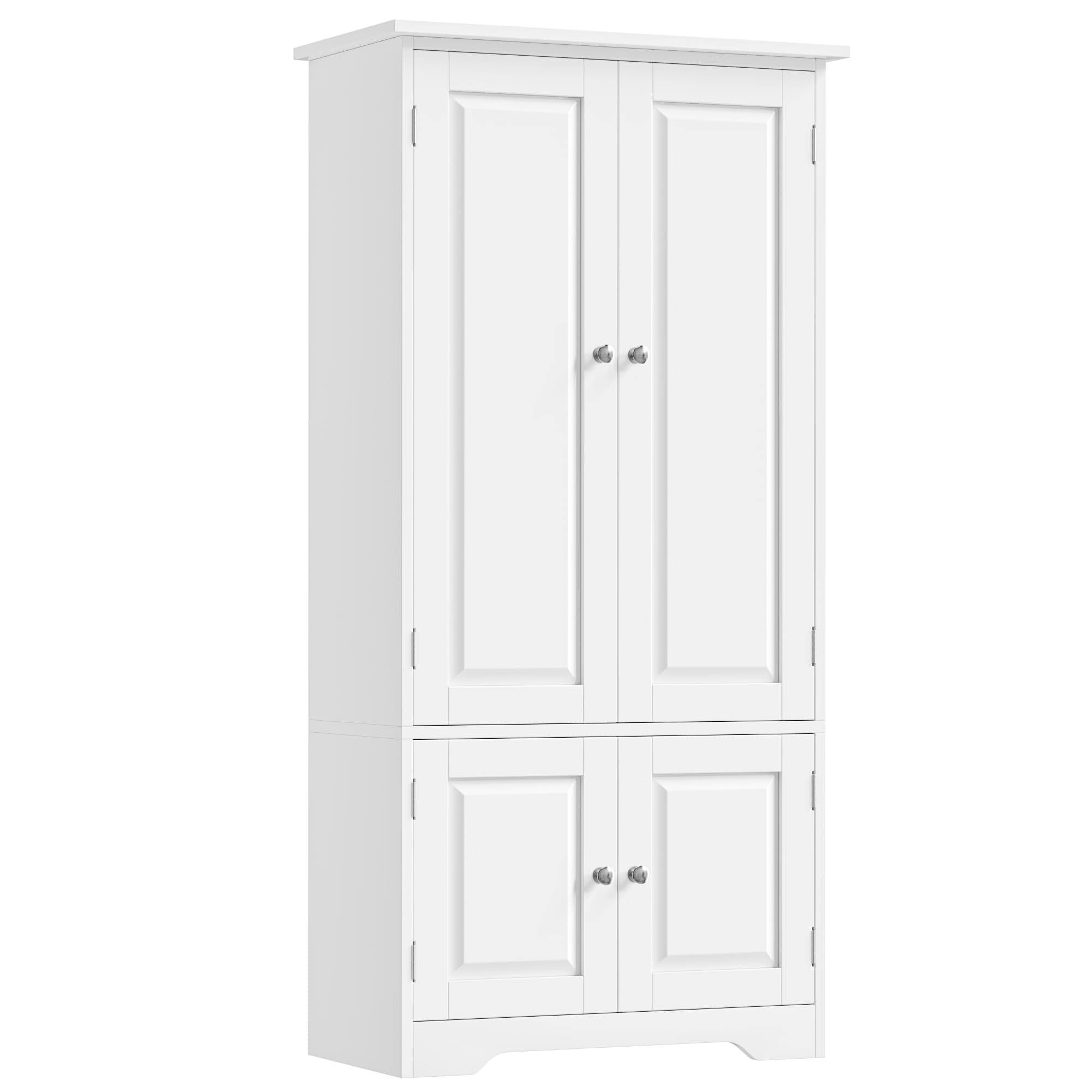 forehill-schrank-wei-4-t-ren-123-cm-mehrzweckschrank-mdf image 1