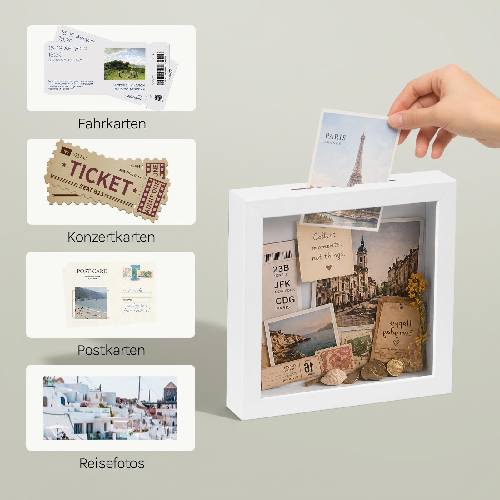 eugad-wohnaccessoires-3d-bilderrahmen-22x22cm-1er-set image 5