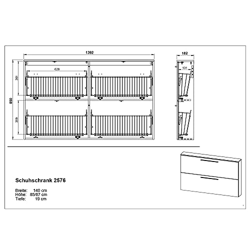 lomadox-flur-schuhschrank-utrera-01-kaschmir-140-cm-f-r-12-paar image 8