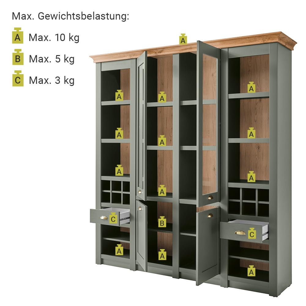 lomadox-esszimmer-buffetschrank-194-cm-gr-n-led image 8