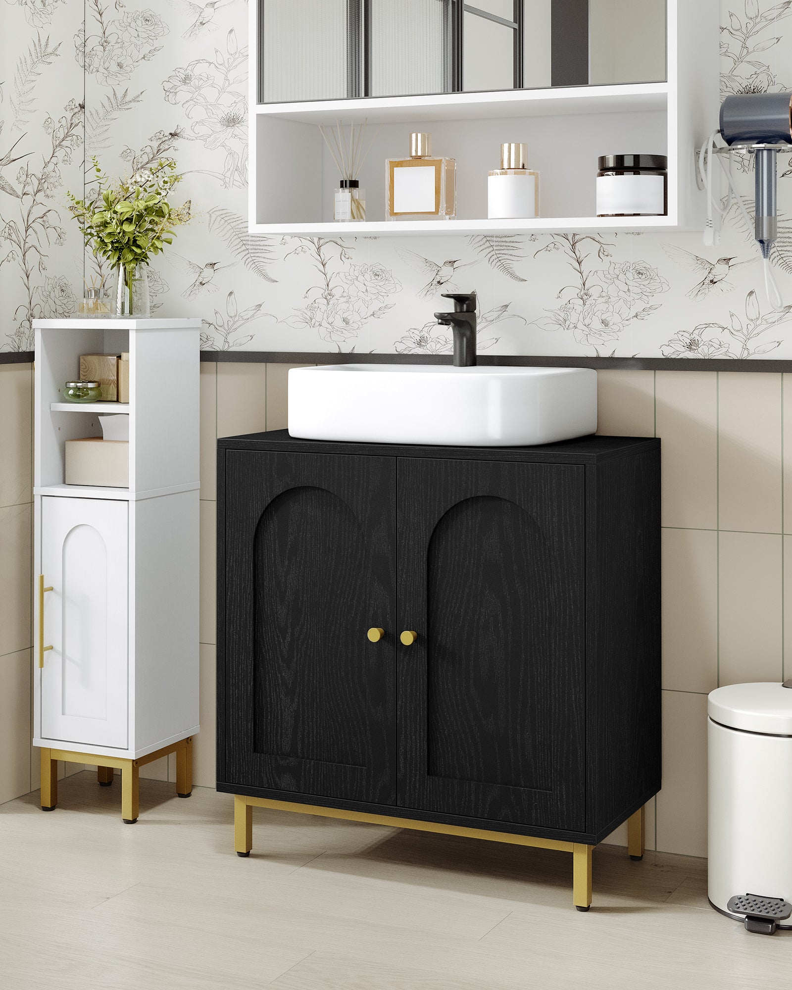 hzuaneri-bathroom-bc19104g-waschtischunterschrank-helle-eiche-60cm image 2