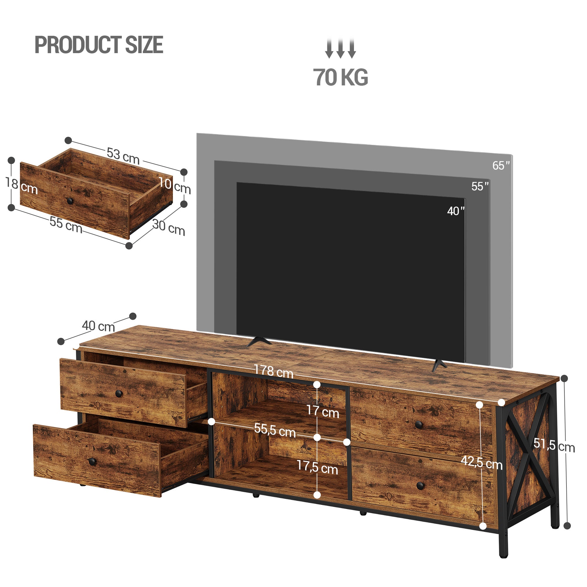 hzuaneri-tv17801b-tv-schrank-vintagebraun-schwarz-178-cm image 3