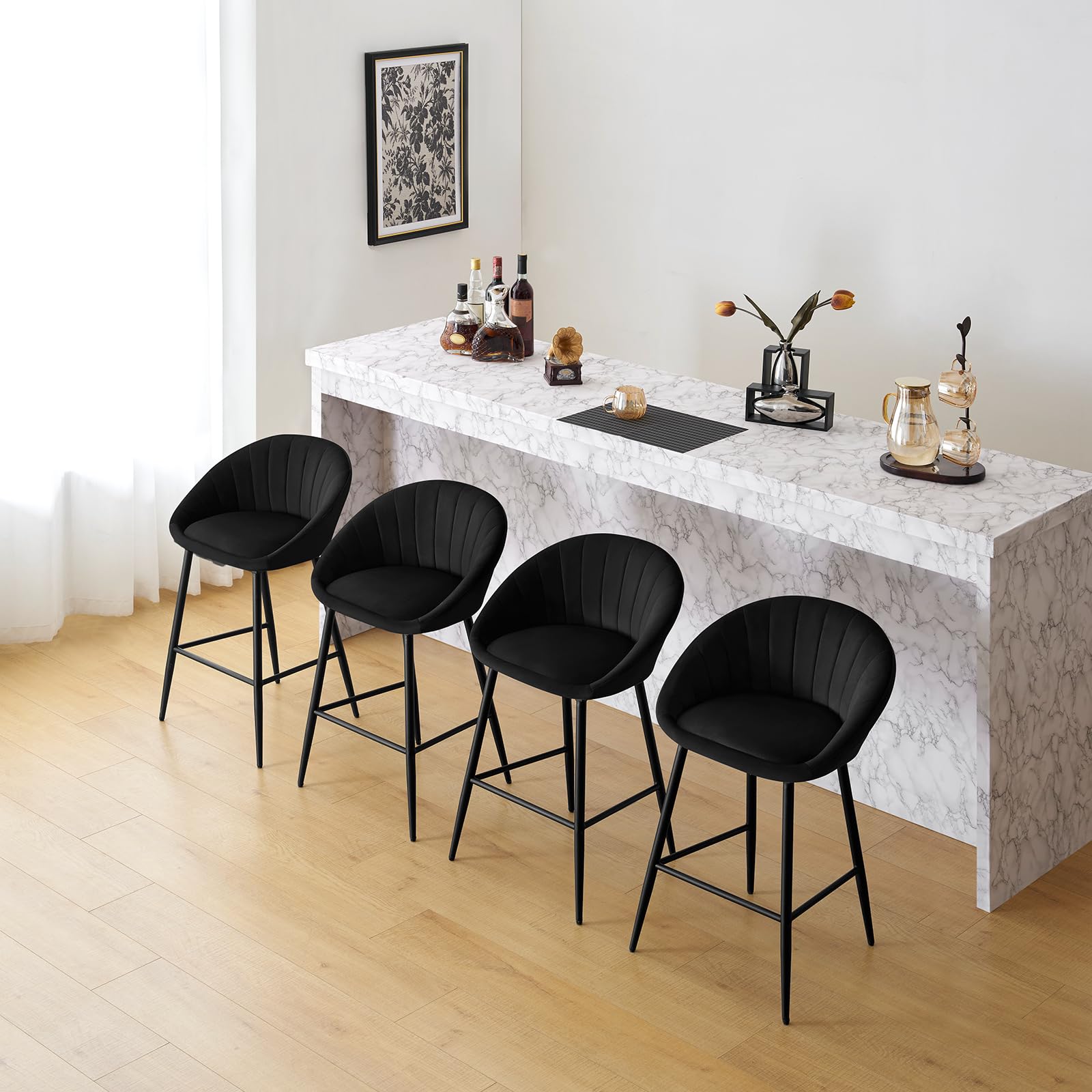 eugad-1078by-4-barhocker-4er-set-samt-schwarz-metall image 7