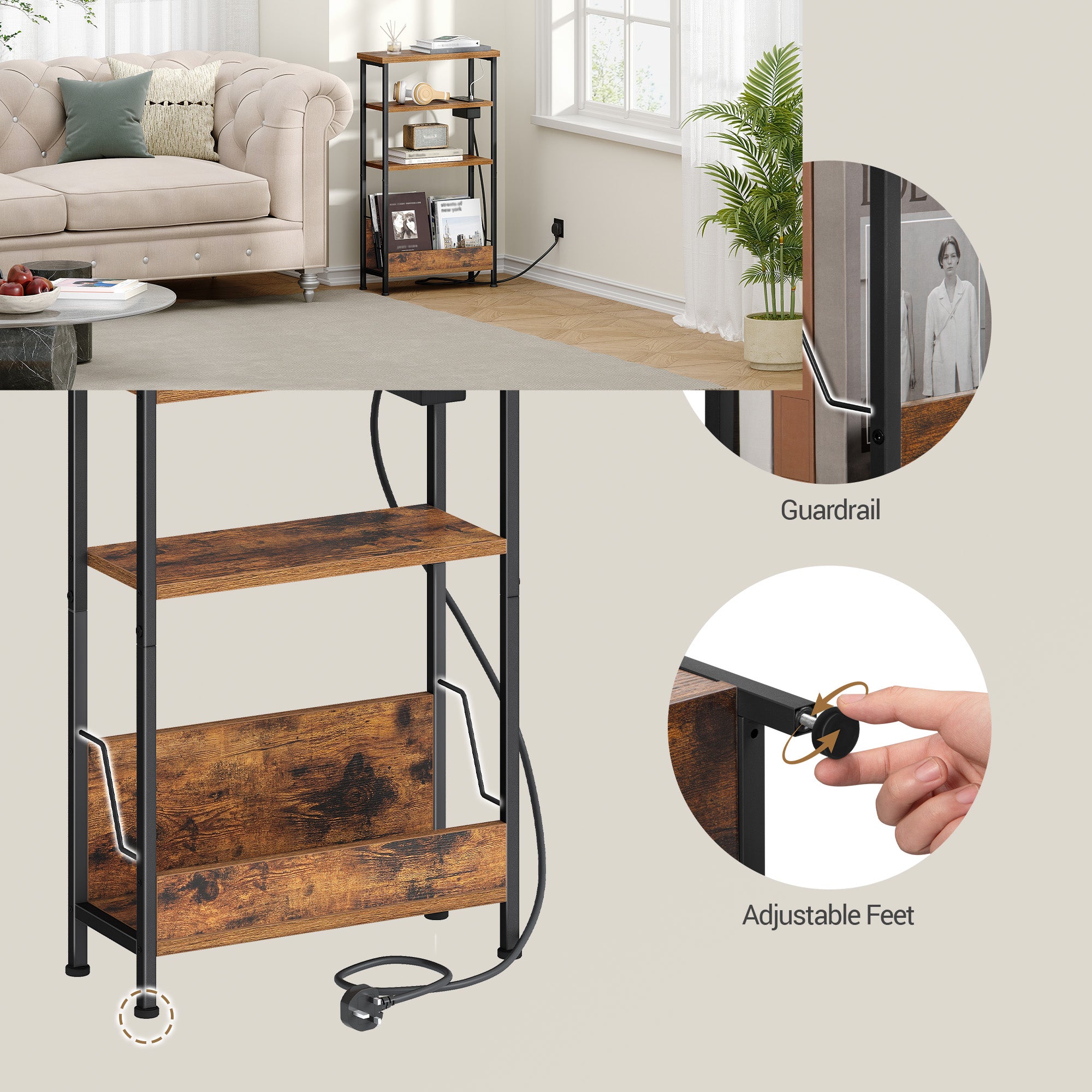 hzuaneri-bedroom-beistelltisch-schmal-18cm-steckdose-usb image 8