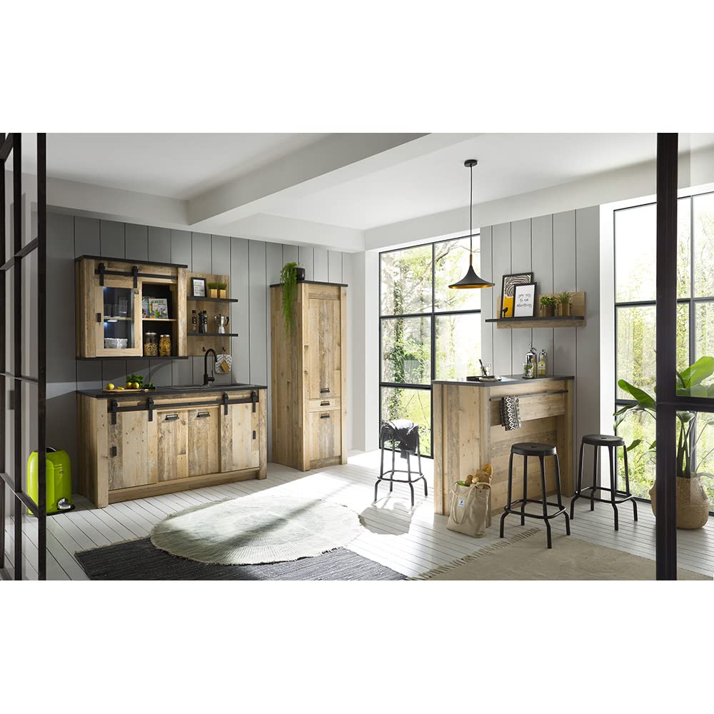 lomadox-k-che-stauraumschrank-old-style-hell-62-cm-softclose image 6