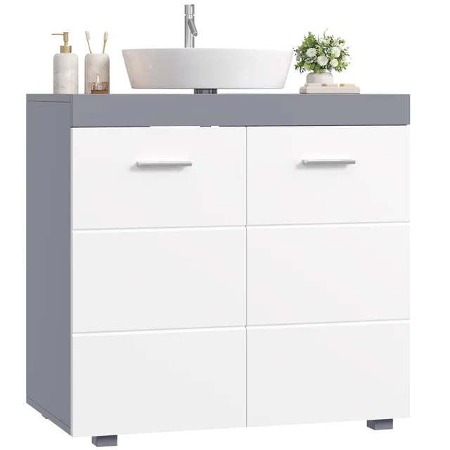 forehill-bathroom-vanity-unit-waschbeckenunterschrank-60-cm-grau image 1