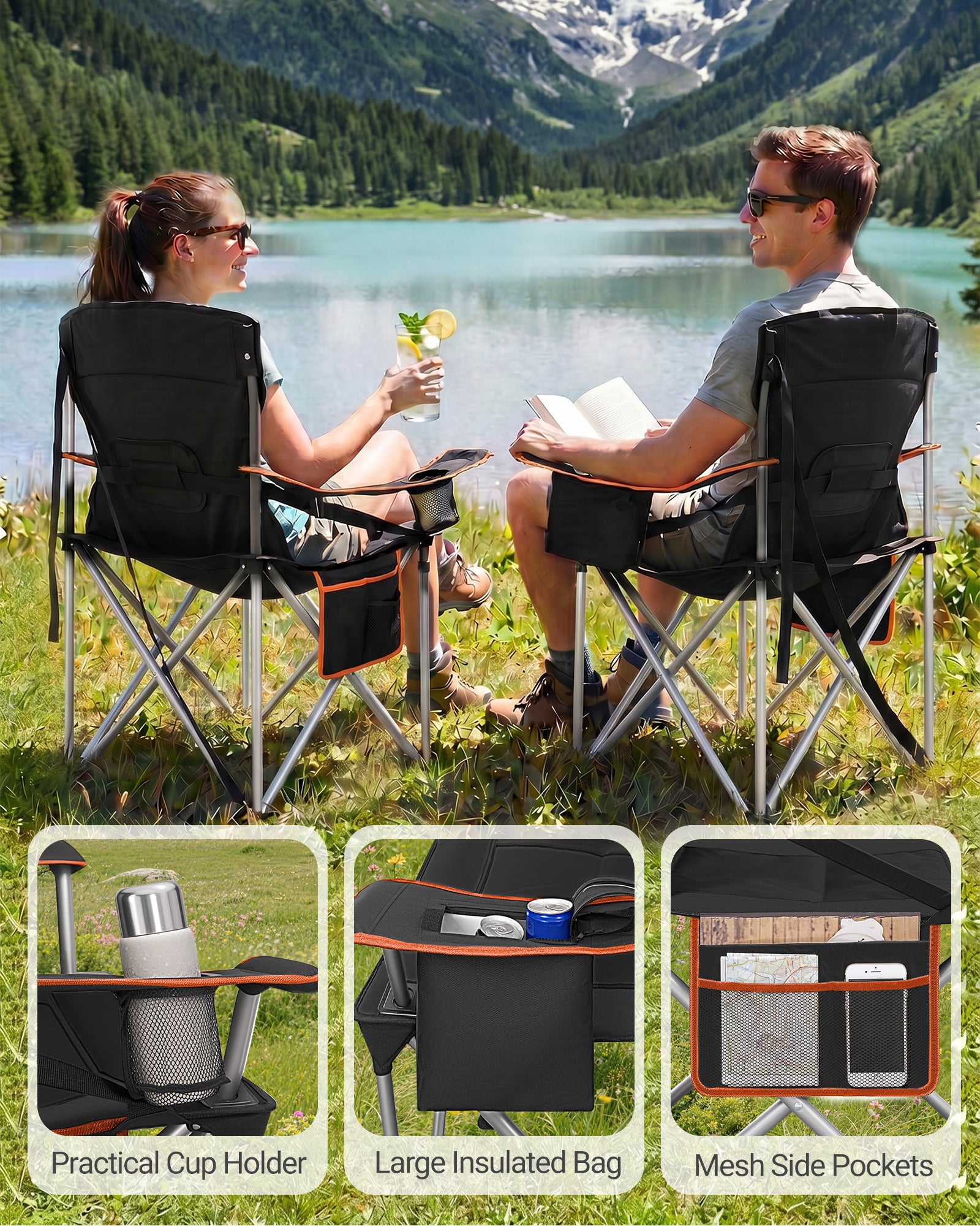 hzuaneri-living-room-cc00299eo-campingstuhl-schwarz-orange-220kg image 3