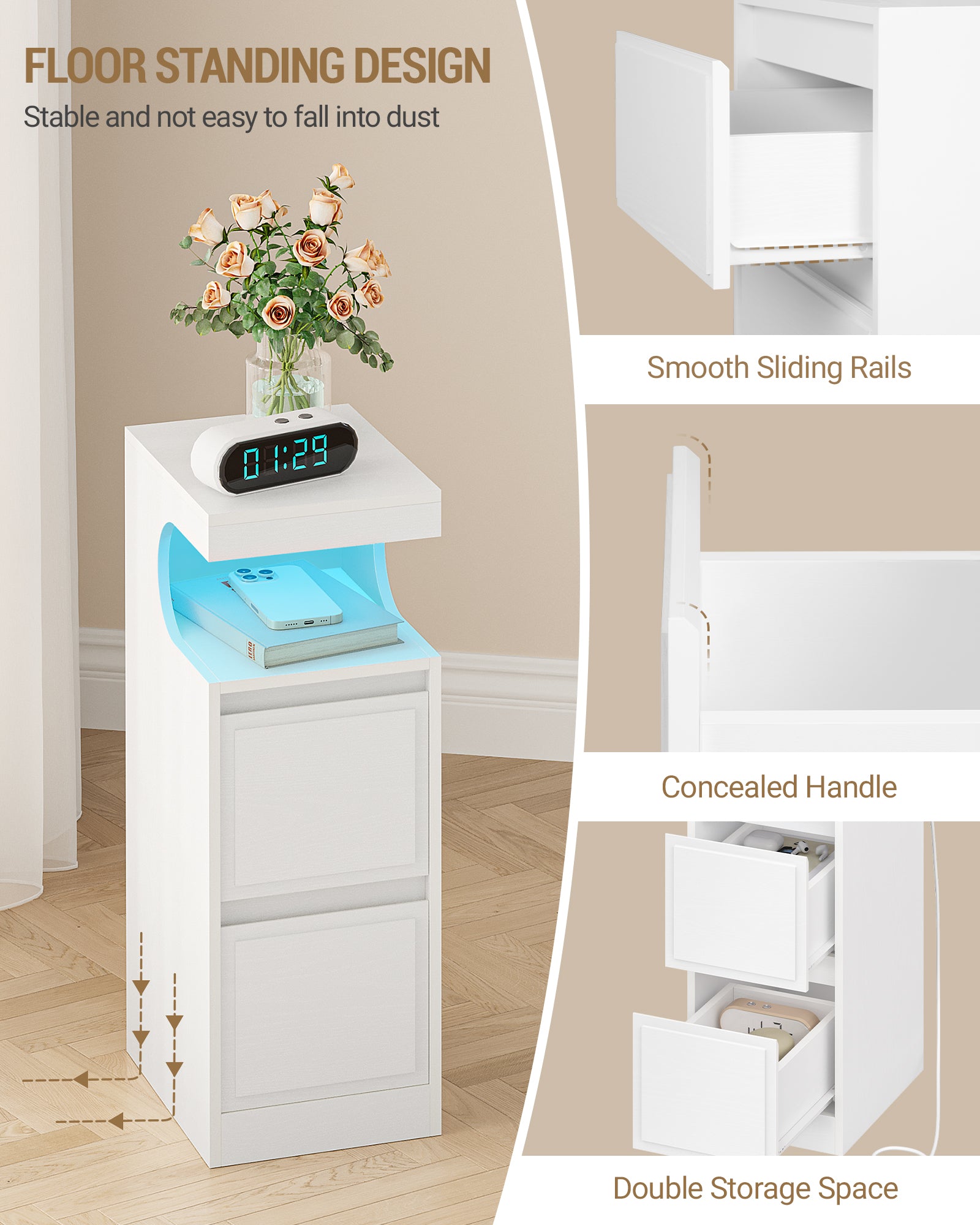 hzuaneri-bedroom-ns39213x-nachttisch-wei-2er-set-led image 8