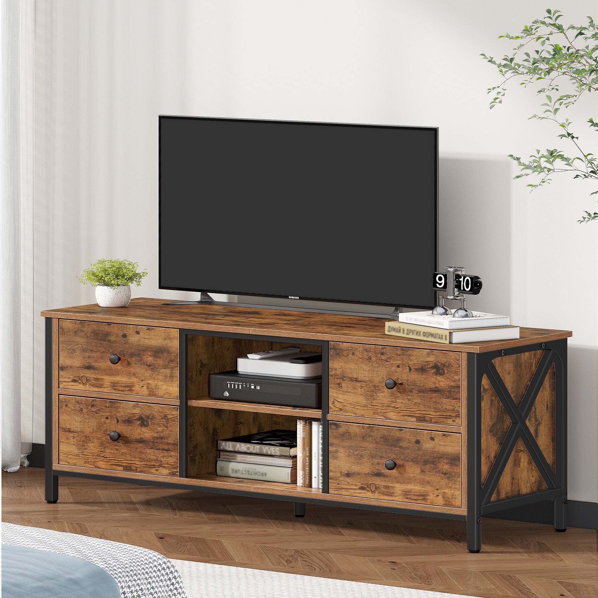 hzuaneri-living-room-tv16901b-tv-board-vintagebraun-120cm image 4