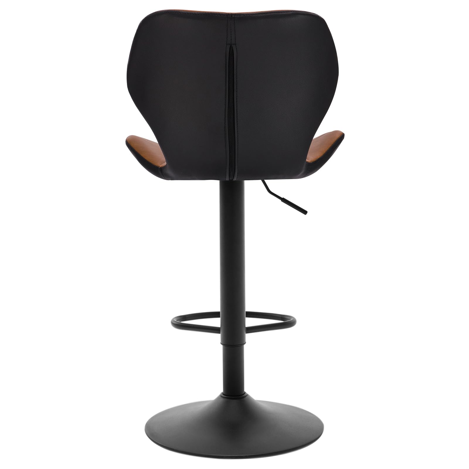 eugad-hocker-barhocker-4er-set-braun-h-henverstellbar-kunstleder image 6