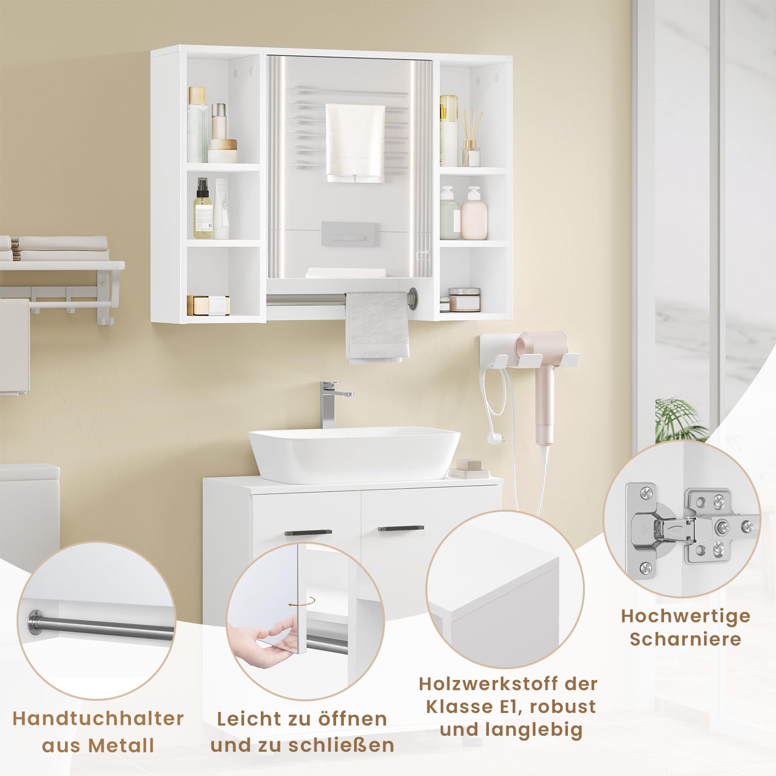 eugad-spiegelschrank-wei-80x20x60cm-bad-h-ngeschrank-8-f-cher image 4