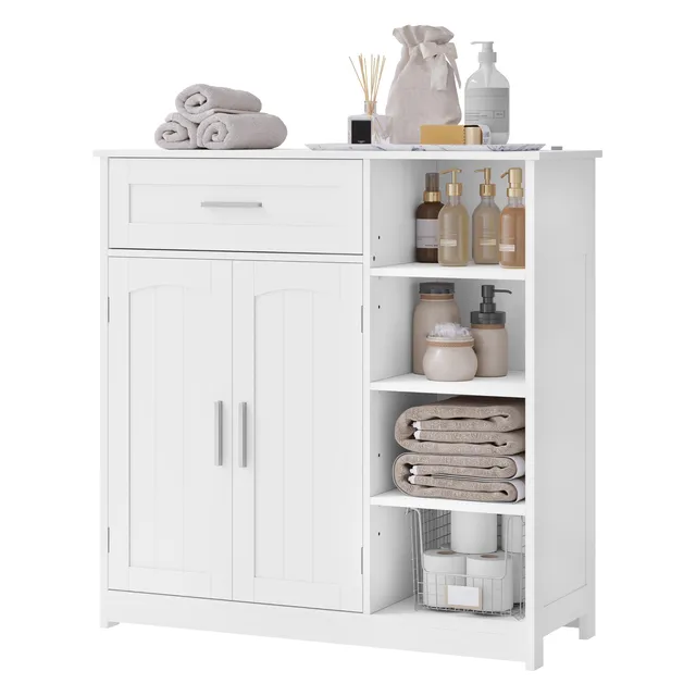 eugad-badschrank-wei-80x80-mit-schublade-t-ren image 1
