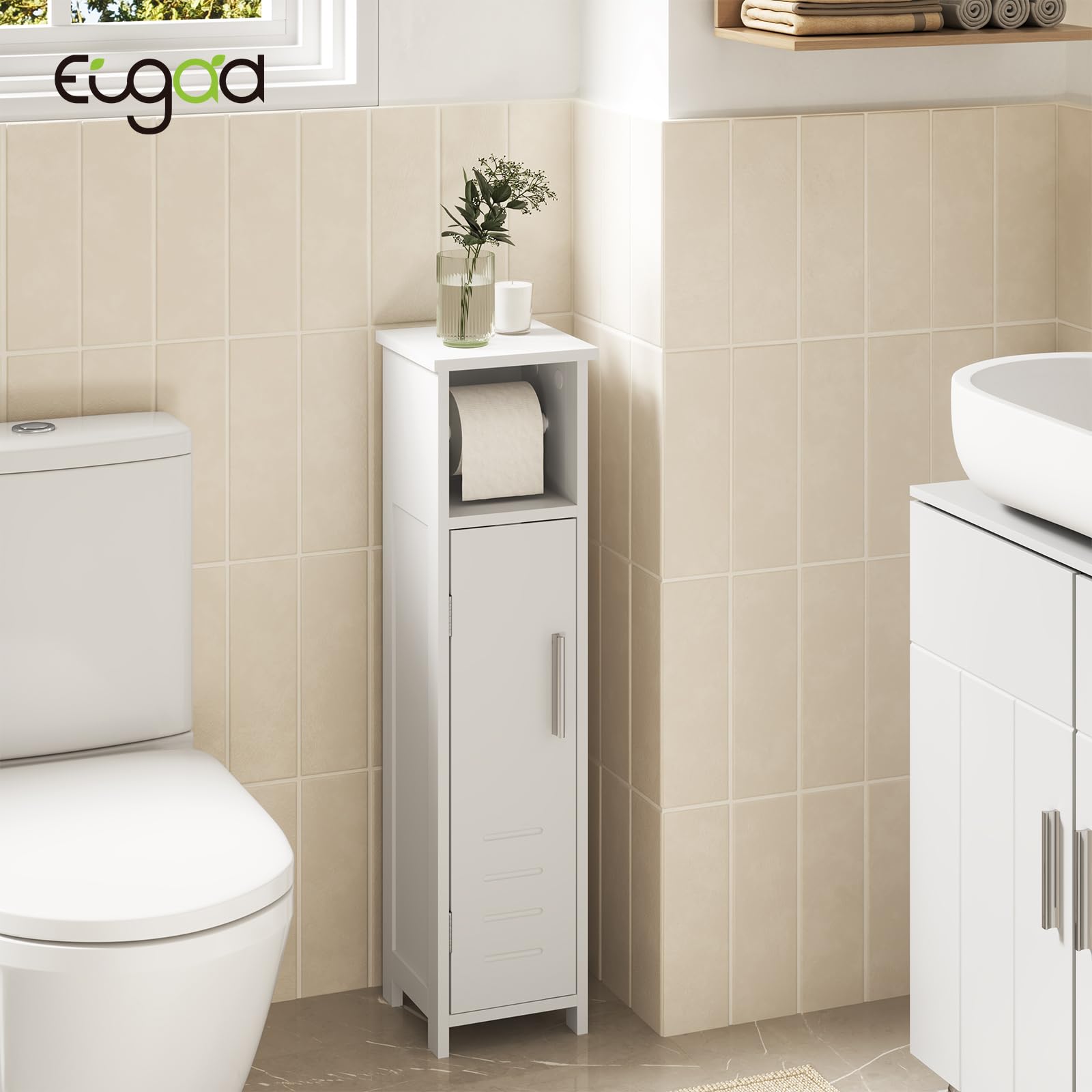 eugad-aufbewahrung-toilettenschrank-wei-18x71x18-cm-papierhalter image 2