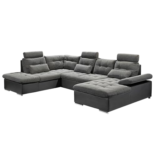 lomadox-wohnzimmer-wohnlandschaft-u-form-dunkelgrau-schlaffunktion image 8