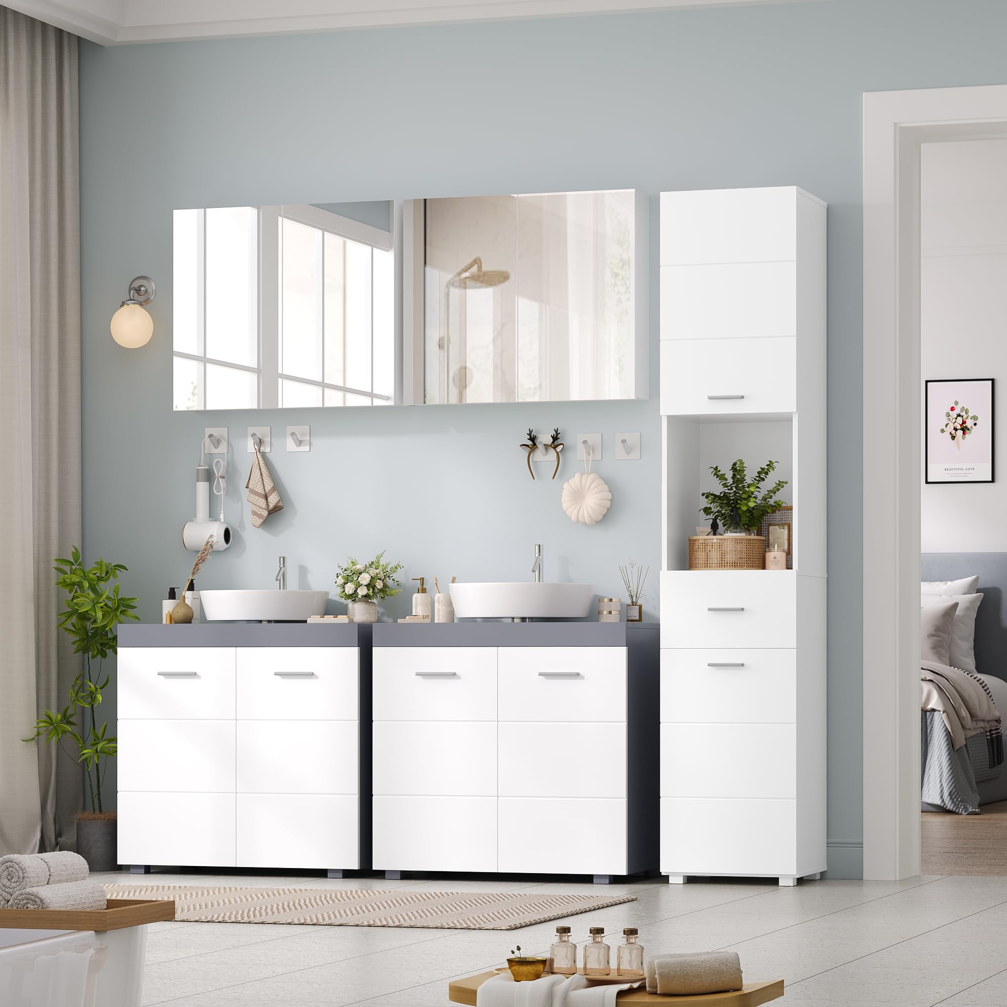 forehill-bathroom-vanity-unit-waschbeckenunterschrank-60-cm-grau image 5