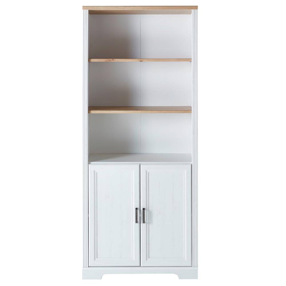 lomadox-b-ro-arbeitszimmer-set-pinie-hell-schreibtisch-softclose image 3