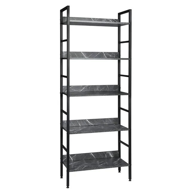 eugad-aufbewahrung-standregal-60x160cm-schwarz-marmor-5-b-den image 1