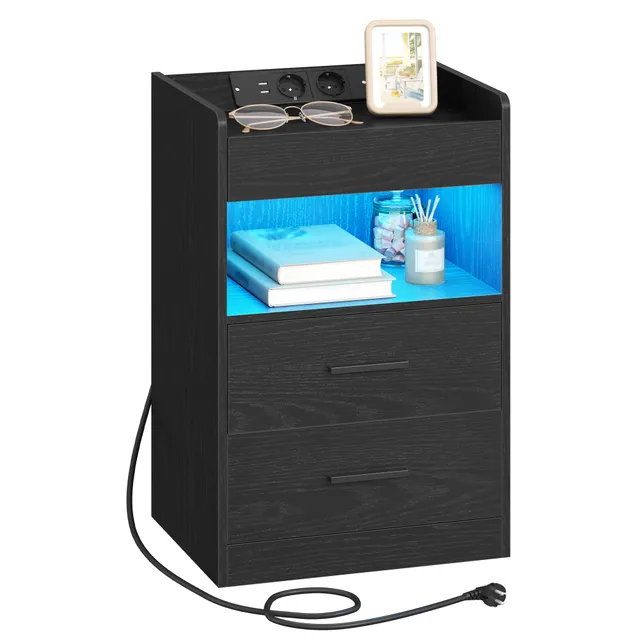 hzuaneri-bedroom-nachttisch-helle-eiche-led-steckdose-ns33504xeu image 1