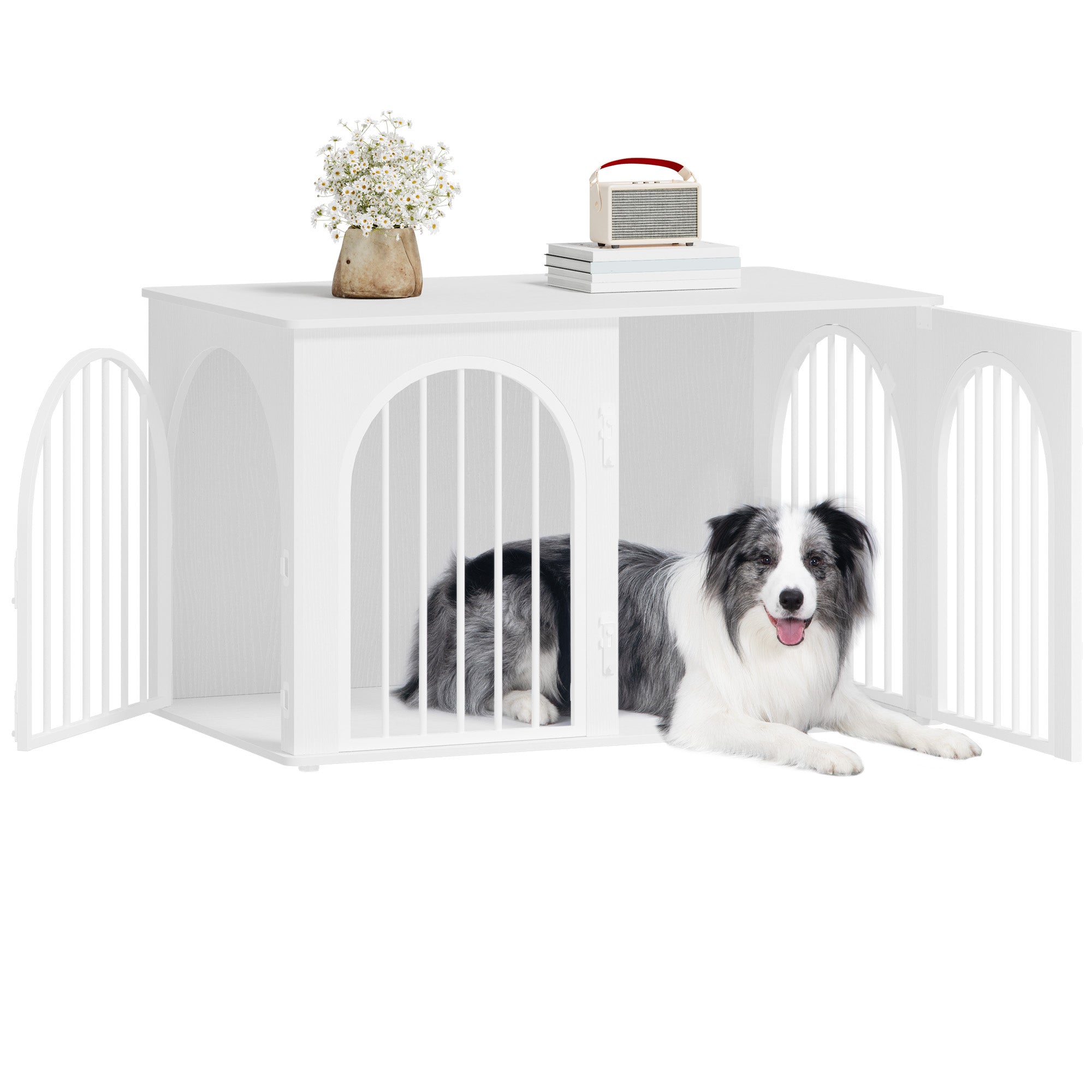 hzuaneri-pet-dfc84113w-hundebox-holz-100-cm-wei-bogent-r image 5
