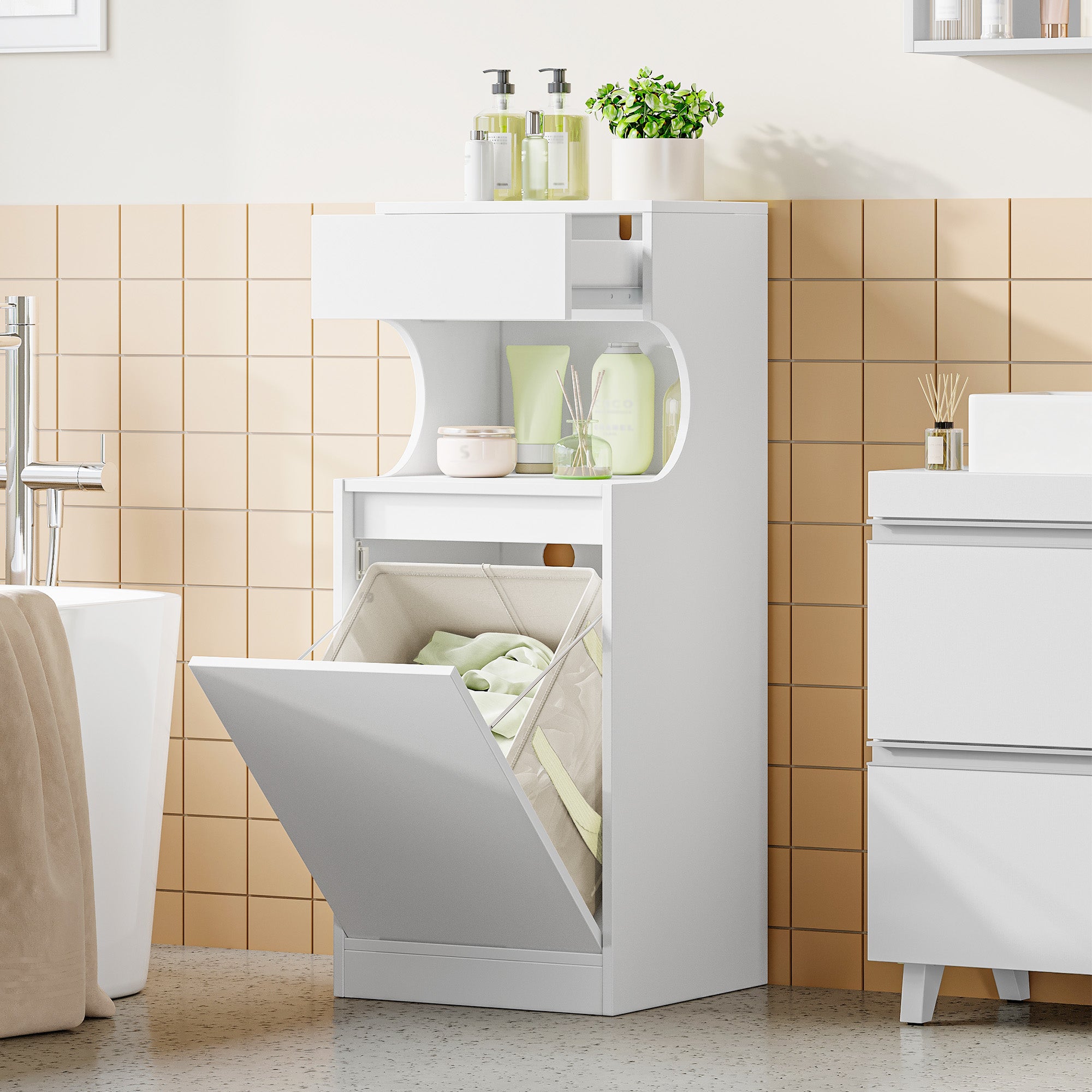 hzuaneri-bathroom-bc42003x-badezimmerschrank-wei-mit-korb image 4