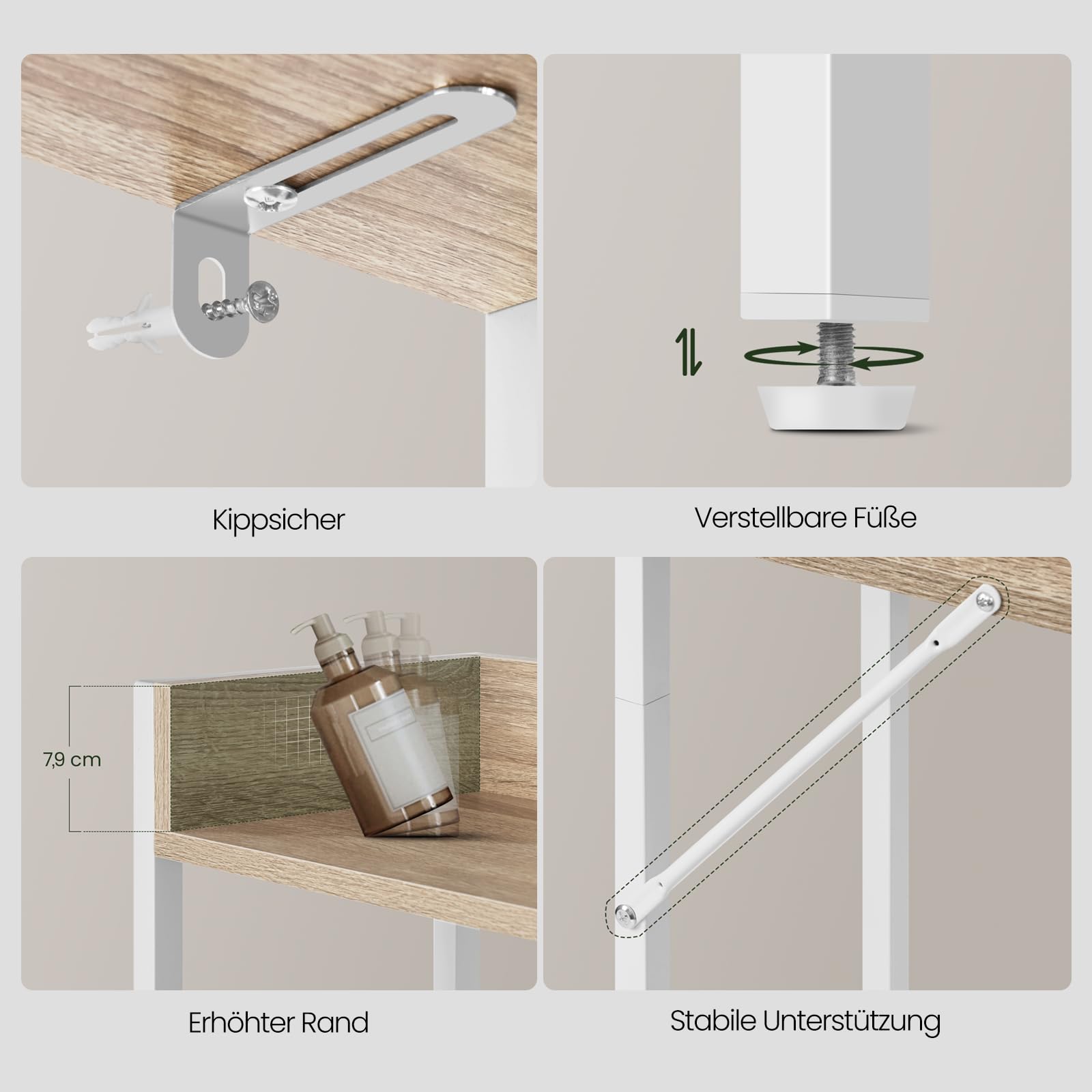 eugad-waschmaschinenregal-67x166-5x25cm-wei-platzsparend image 6