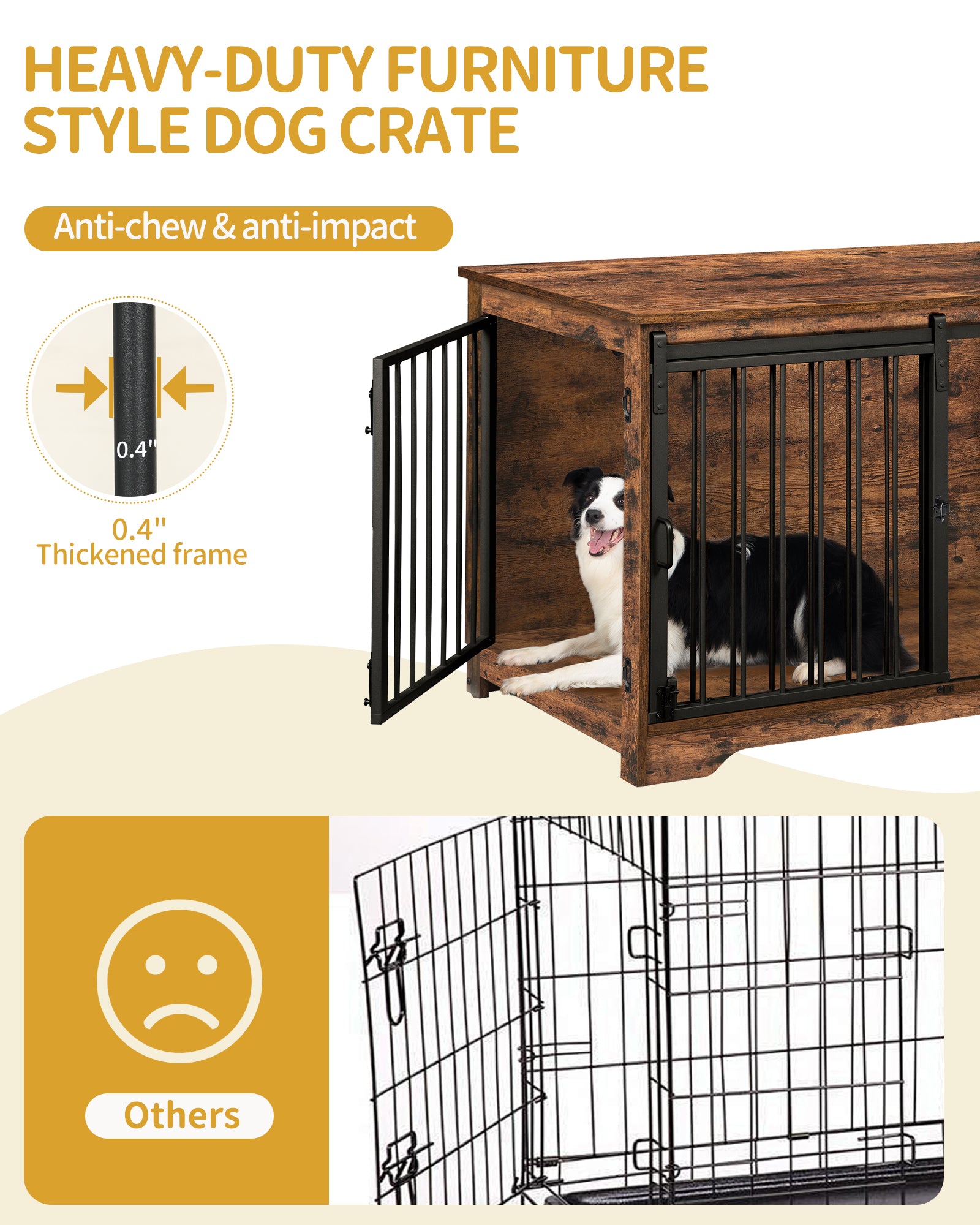hzuaneri-pet-hundebox-m-bel-100-cm-hundek-fig-rustic-brown image 5