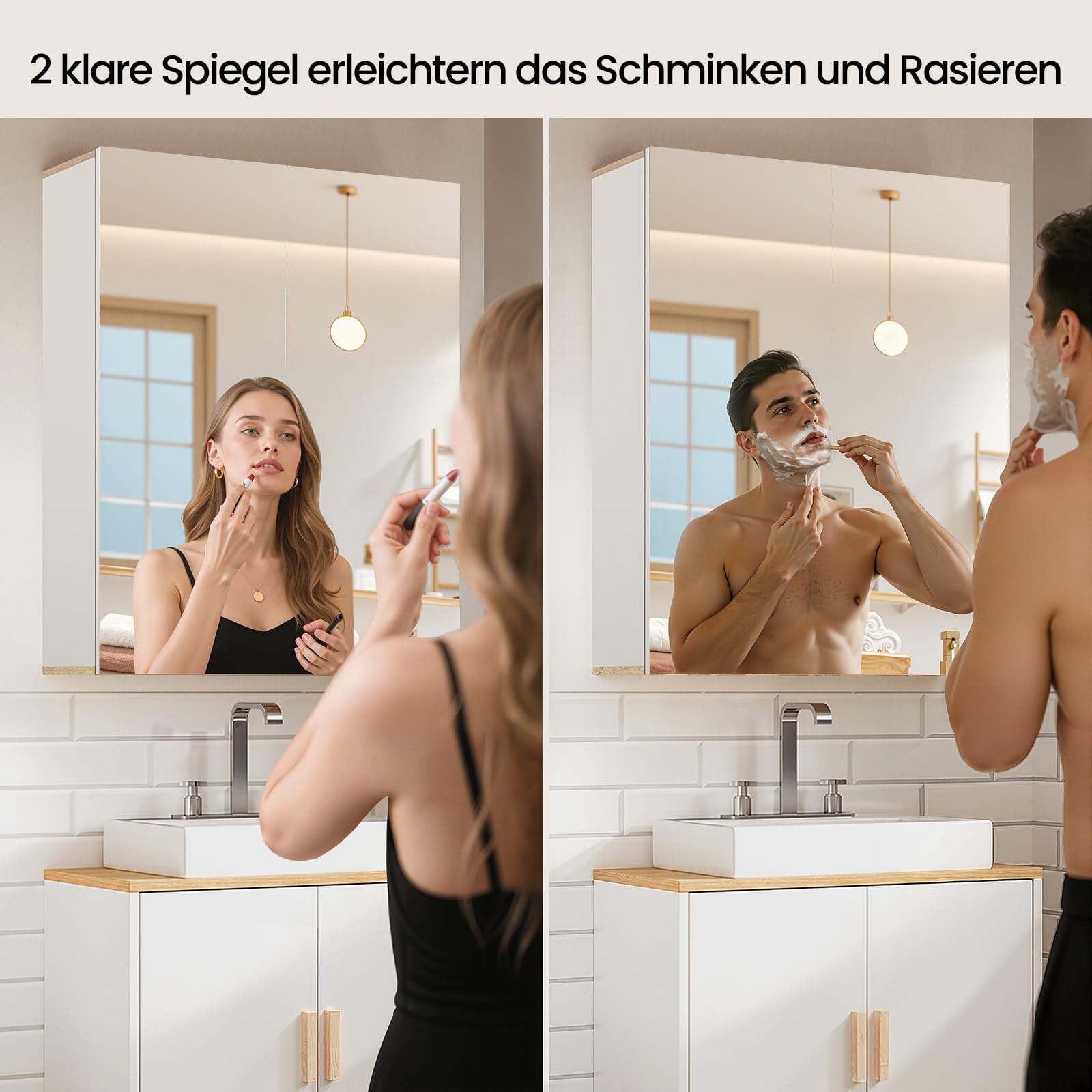 eugad-aufbewahrung-spiegelschrank-60-cm-wei-helle-eiche image 5
