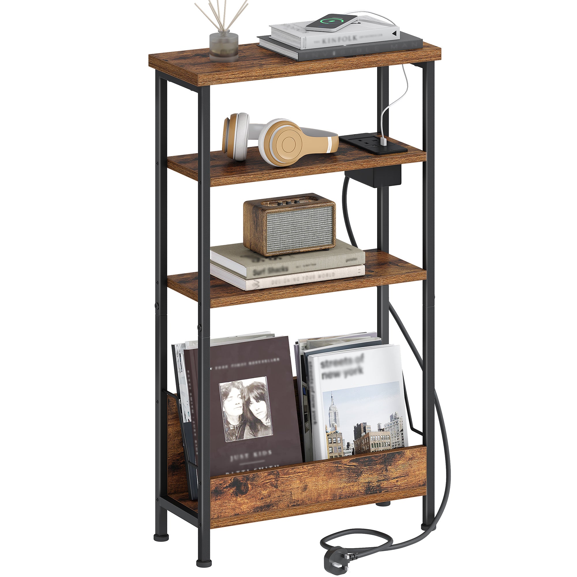 hzuaneri-living-room-et40001b-beistelltisch-schmal-braun-usb image 3