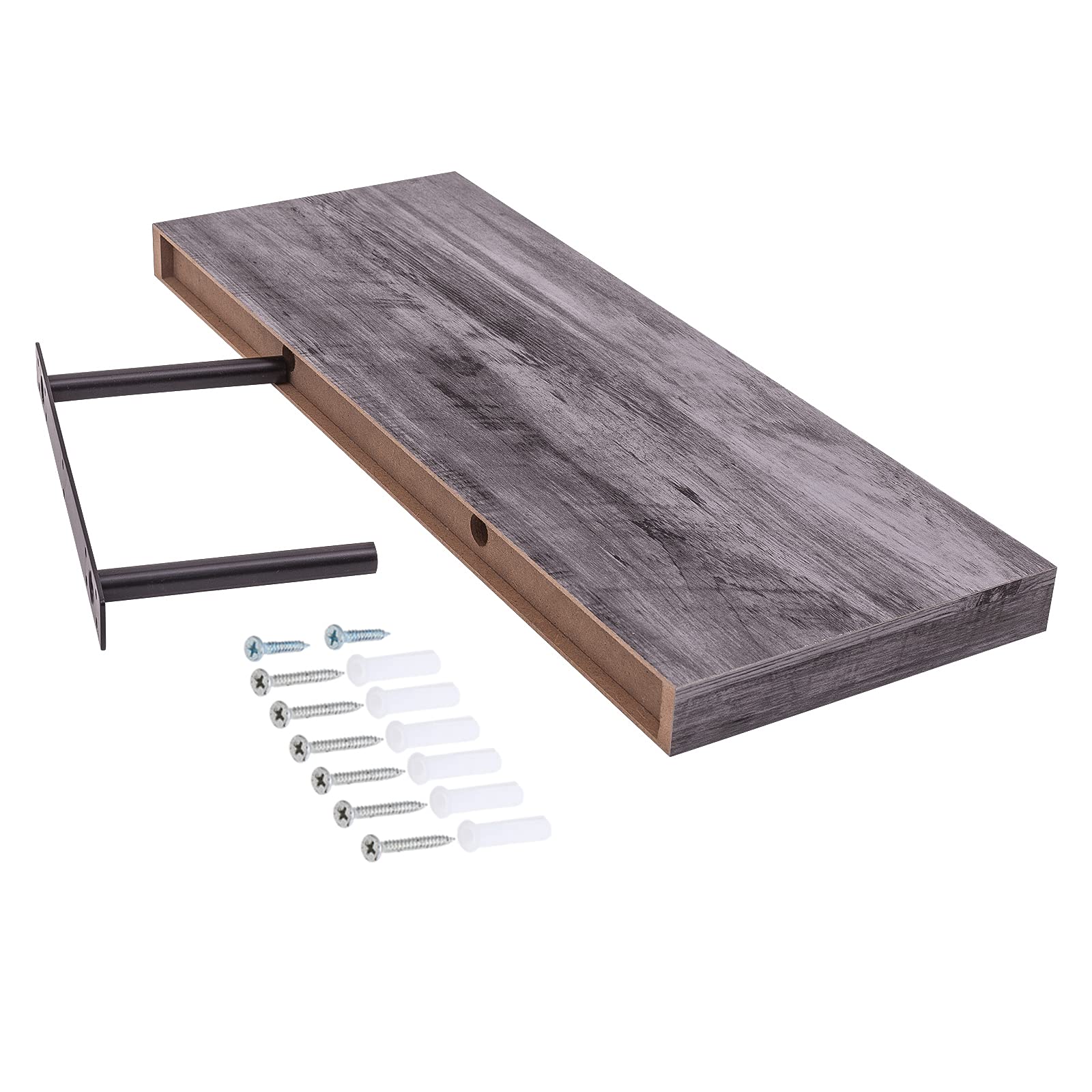 eugad-aufbewahrung-wandregal-grau-100cm-4er-set-holz-mdf image 4
