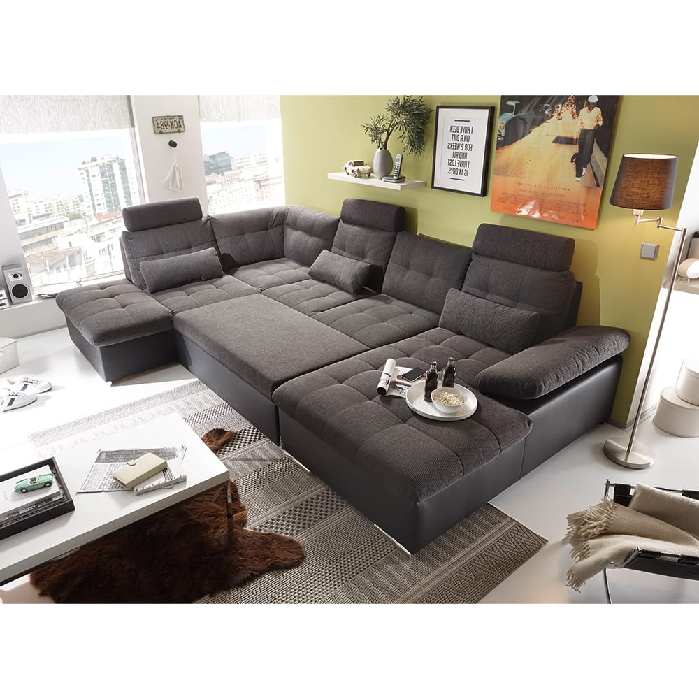 lomadox-wohnzimmer-wohnlandschaft-u-form-dunkelgrau-schlaffunktion image 4