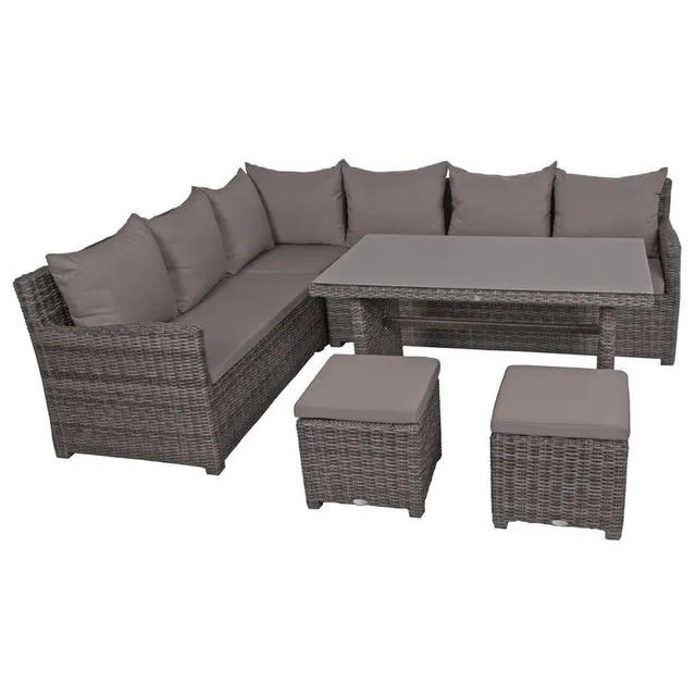 lomadox-garten-sitzgruppe-rattan-grau-mit-kissen image 1